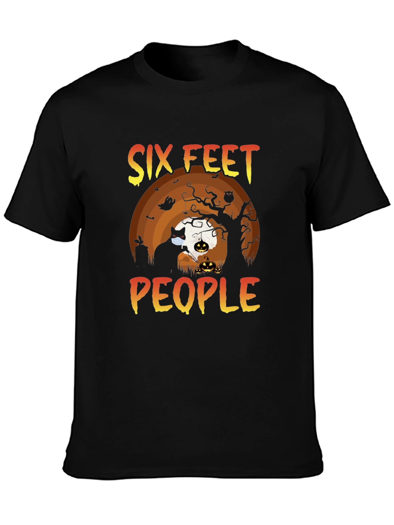 Six Feet People Halloween T-Shirt