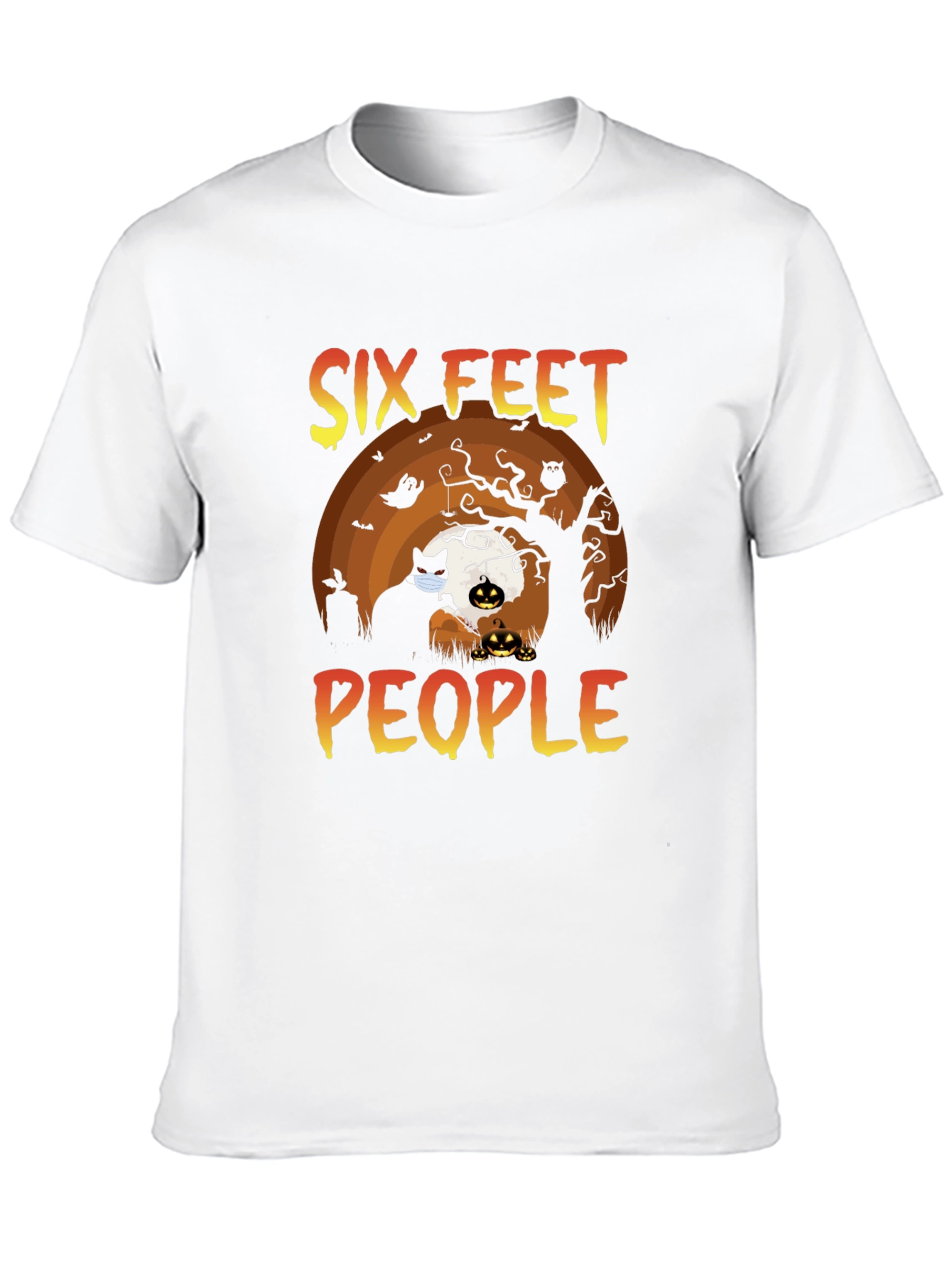 Six Feet People Halloween T-Shirt