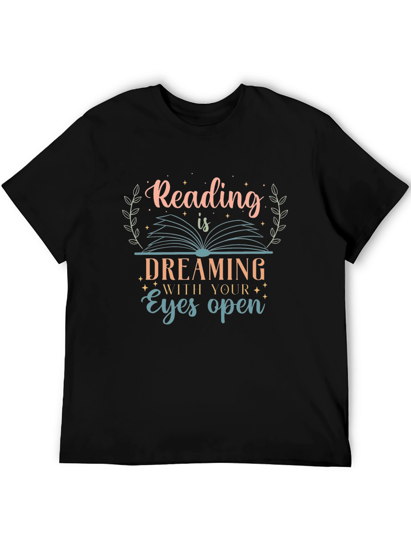 Reading is Dreaming Open Eyes T-Shirt