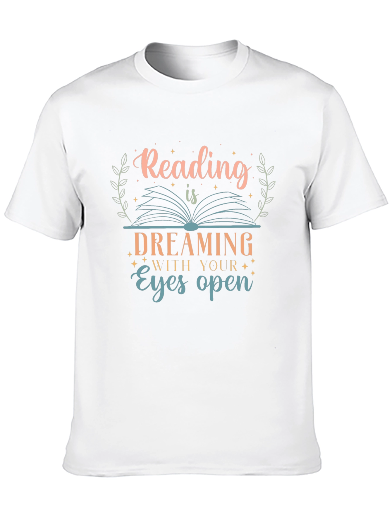 Reading is Dreaming Open Eyes T-Shirt