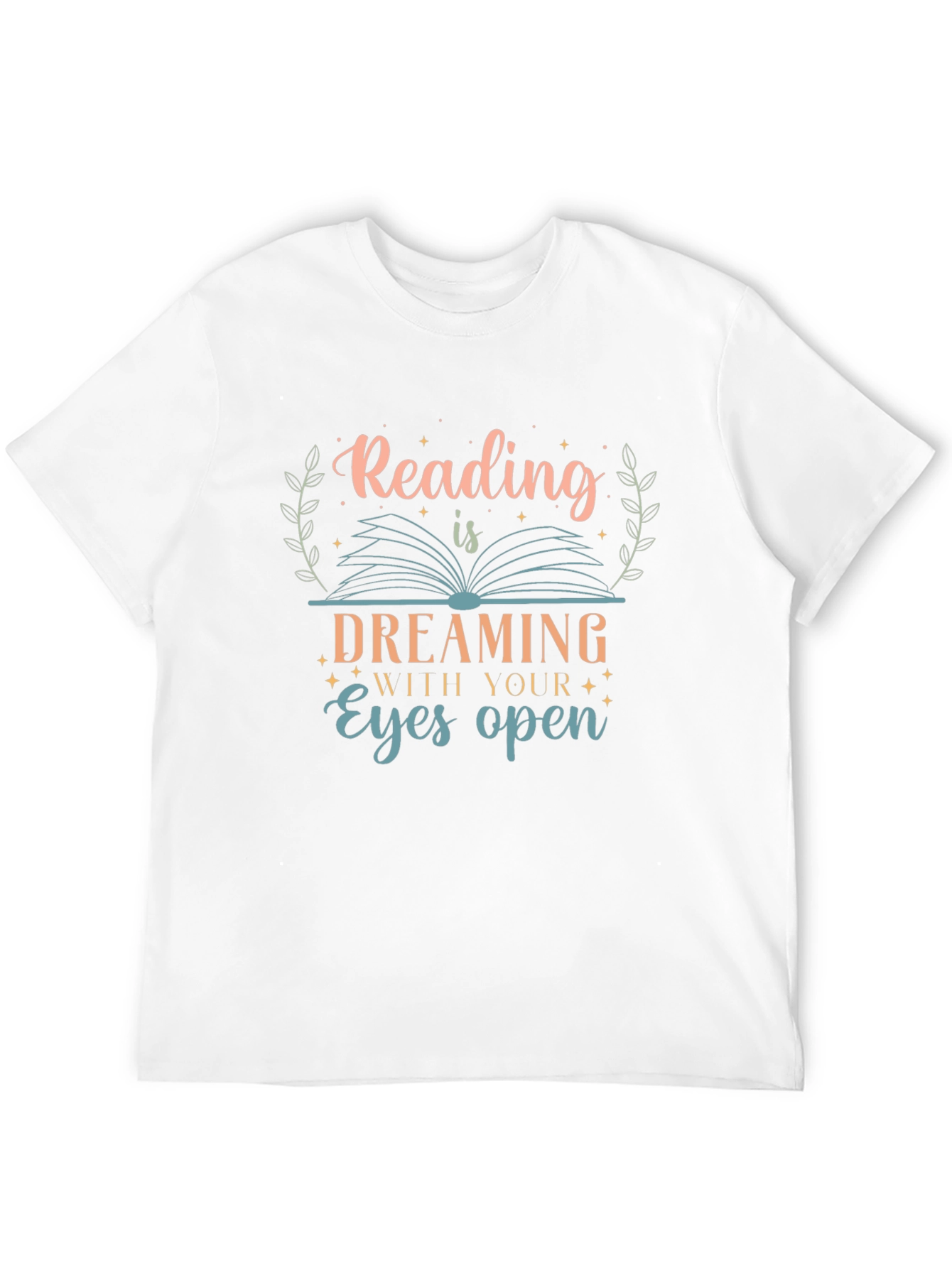 Reading is Dreaming Open Eyes T-Shirt