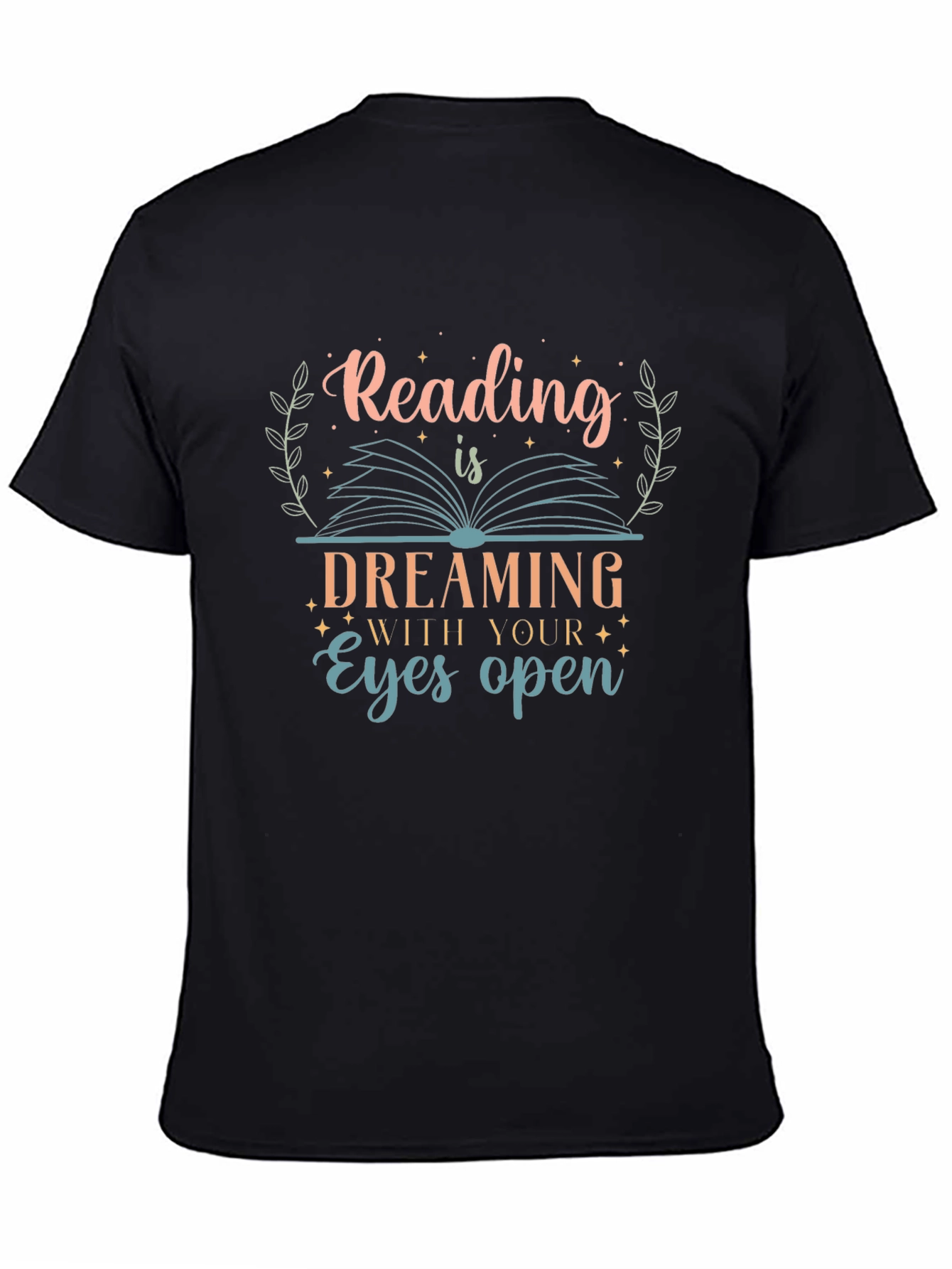 Reading is Dreaming Open Eyes T-Shirt