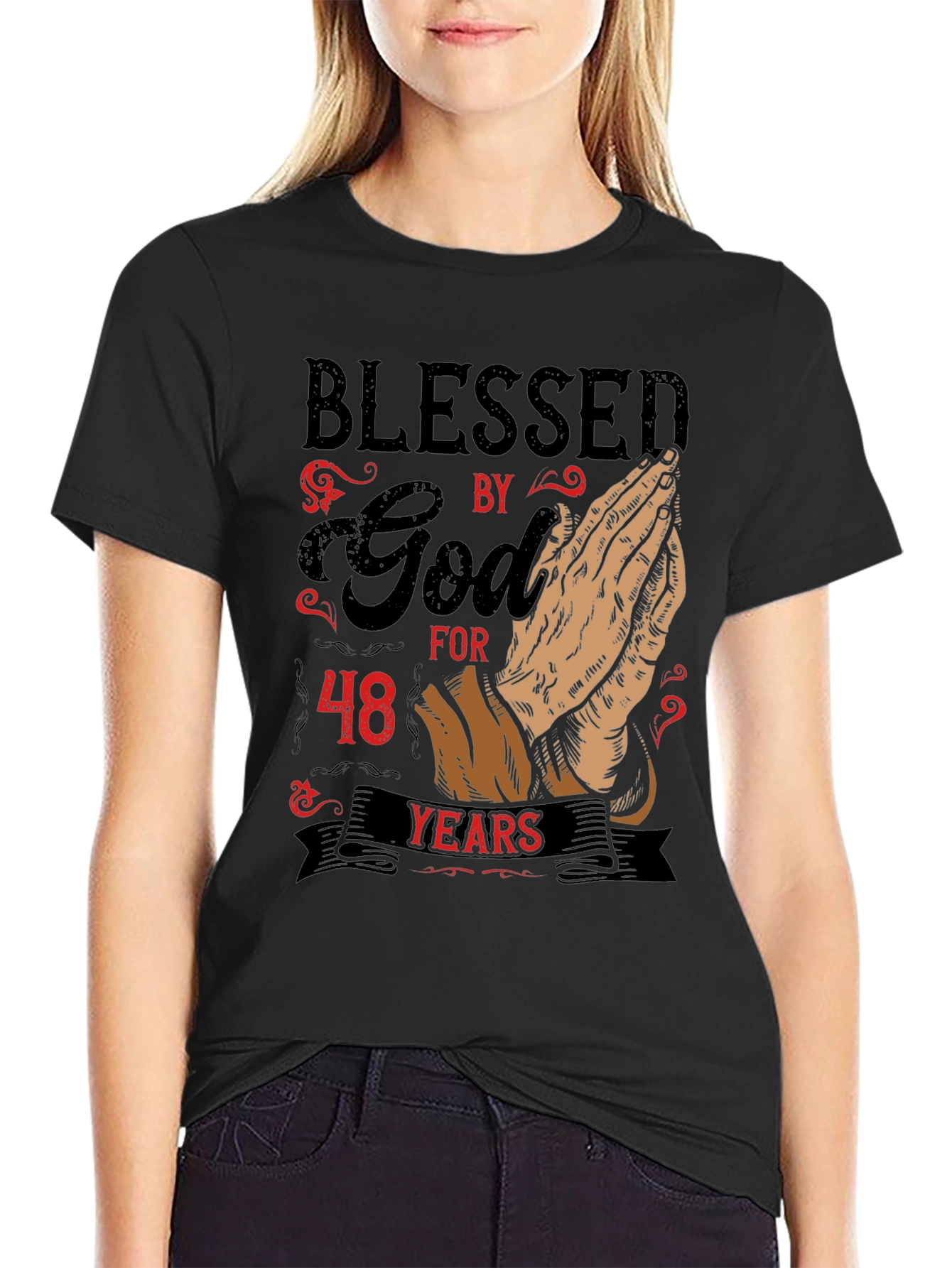 Blessed by God For 48 Years T-Shirt