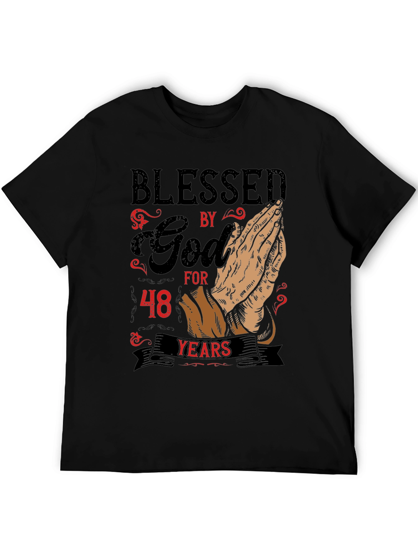 Blessed by God For 48 Years T-Shirt