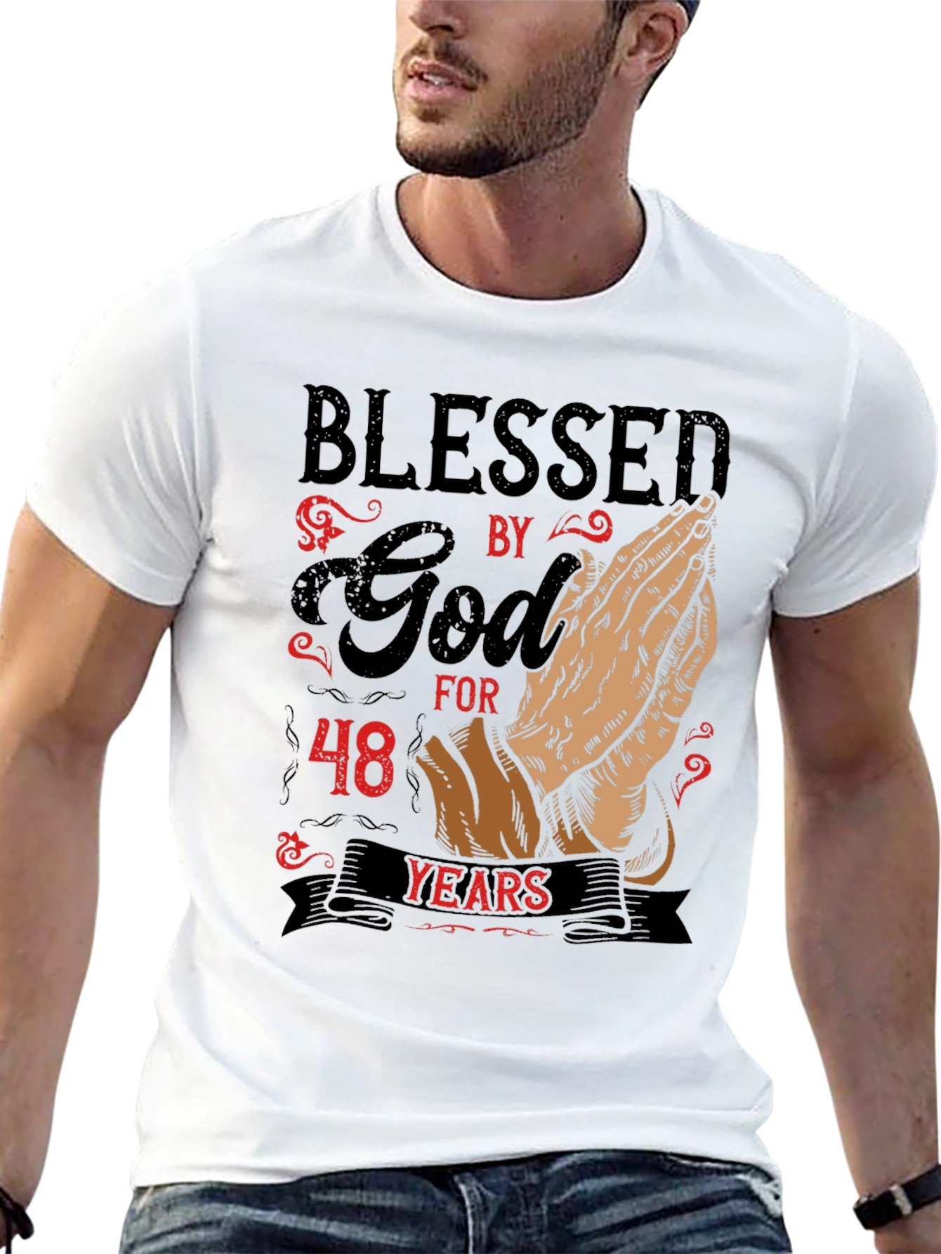 Blessed by God For 48 Years T-Shirt