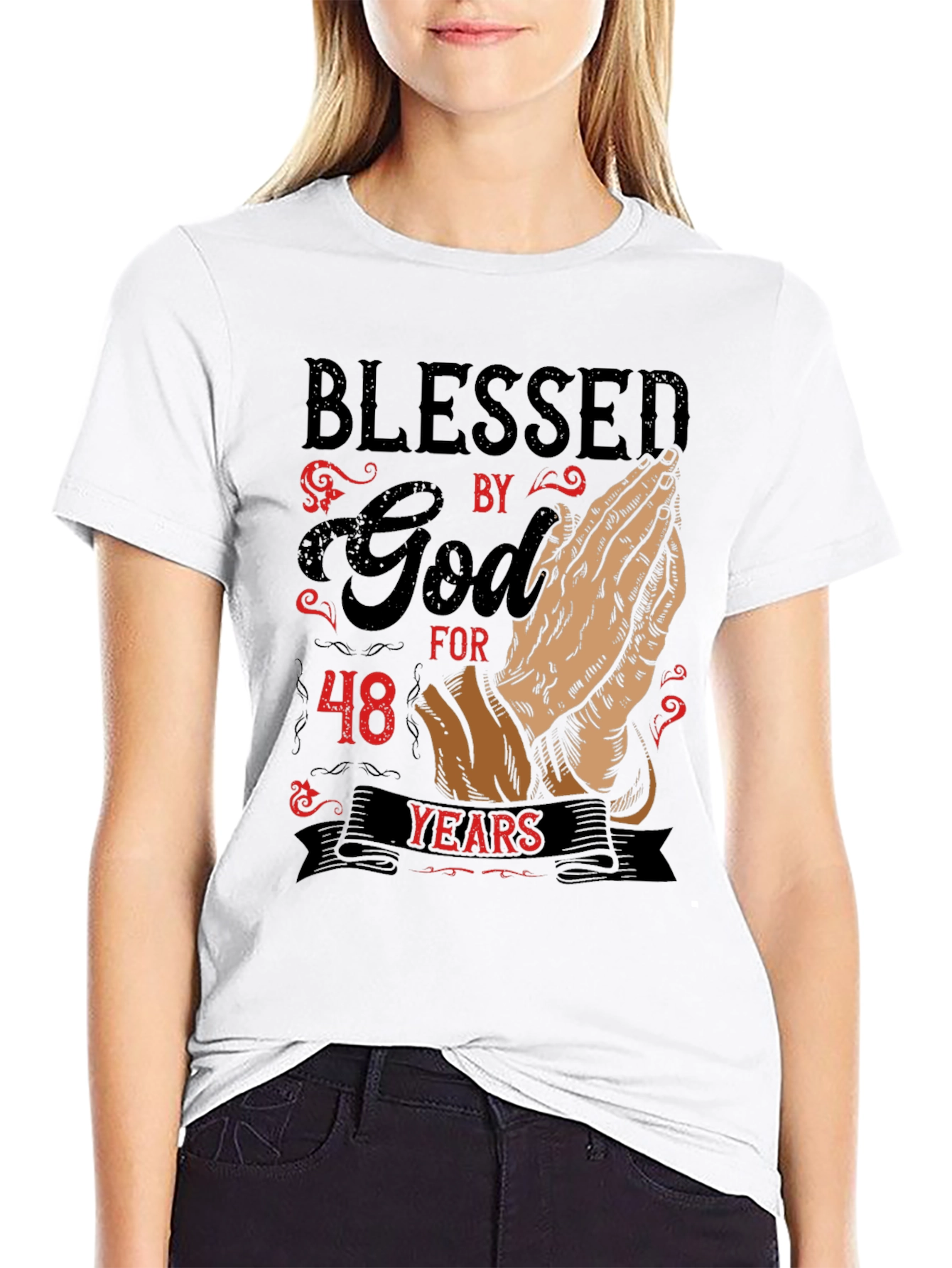 Blessed by God For 48 Years T-Shirt