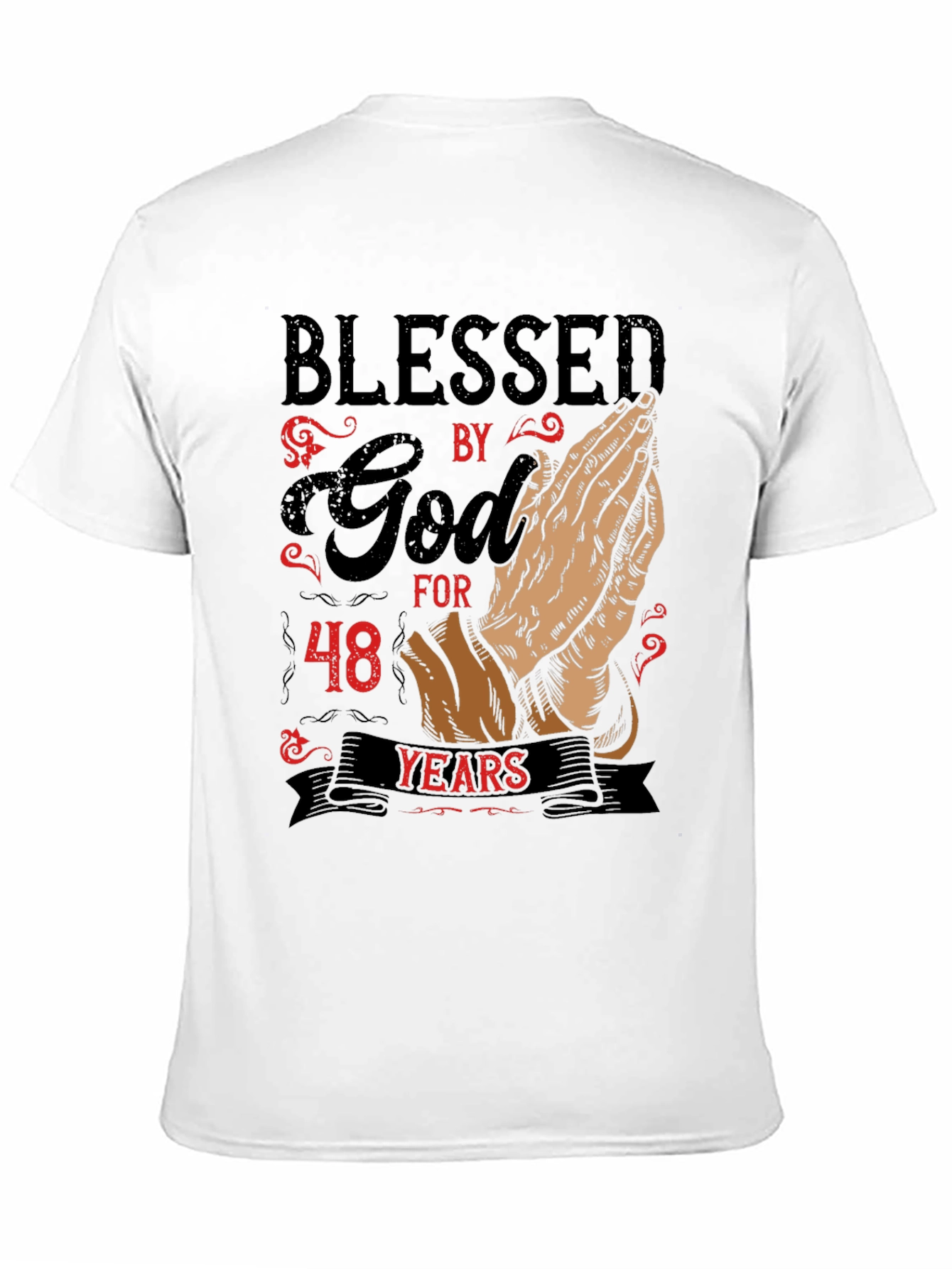 Blessed by God For 48 Years T-Shirt