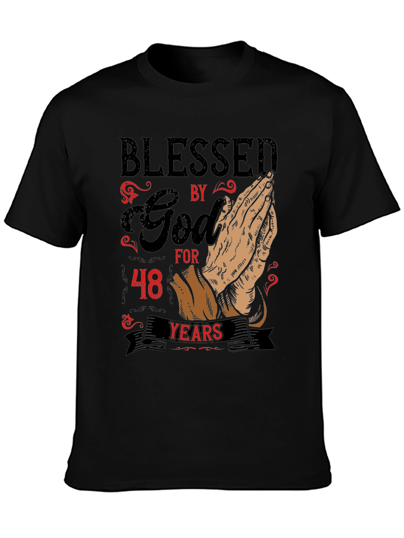Blessed by God For 48 Years T-Shirt