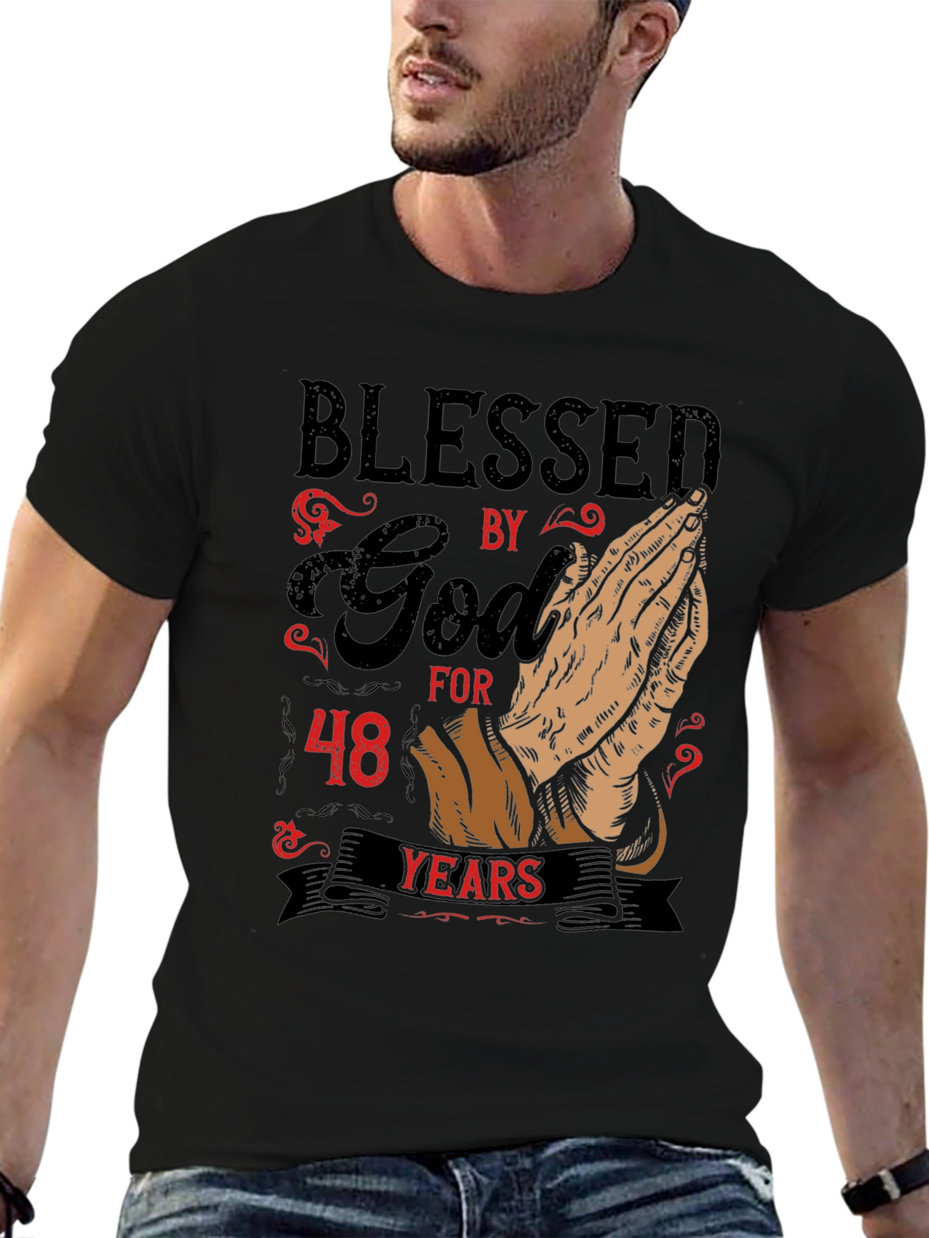 Blessed by God For 48 Years T-Shirt