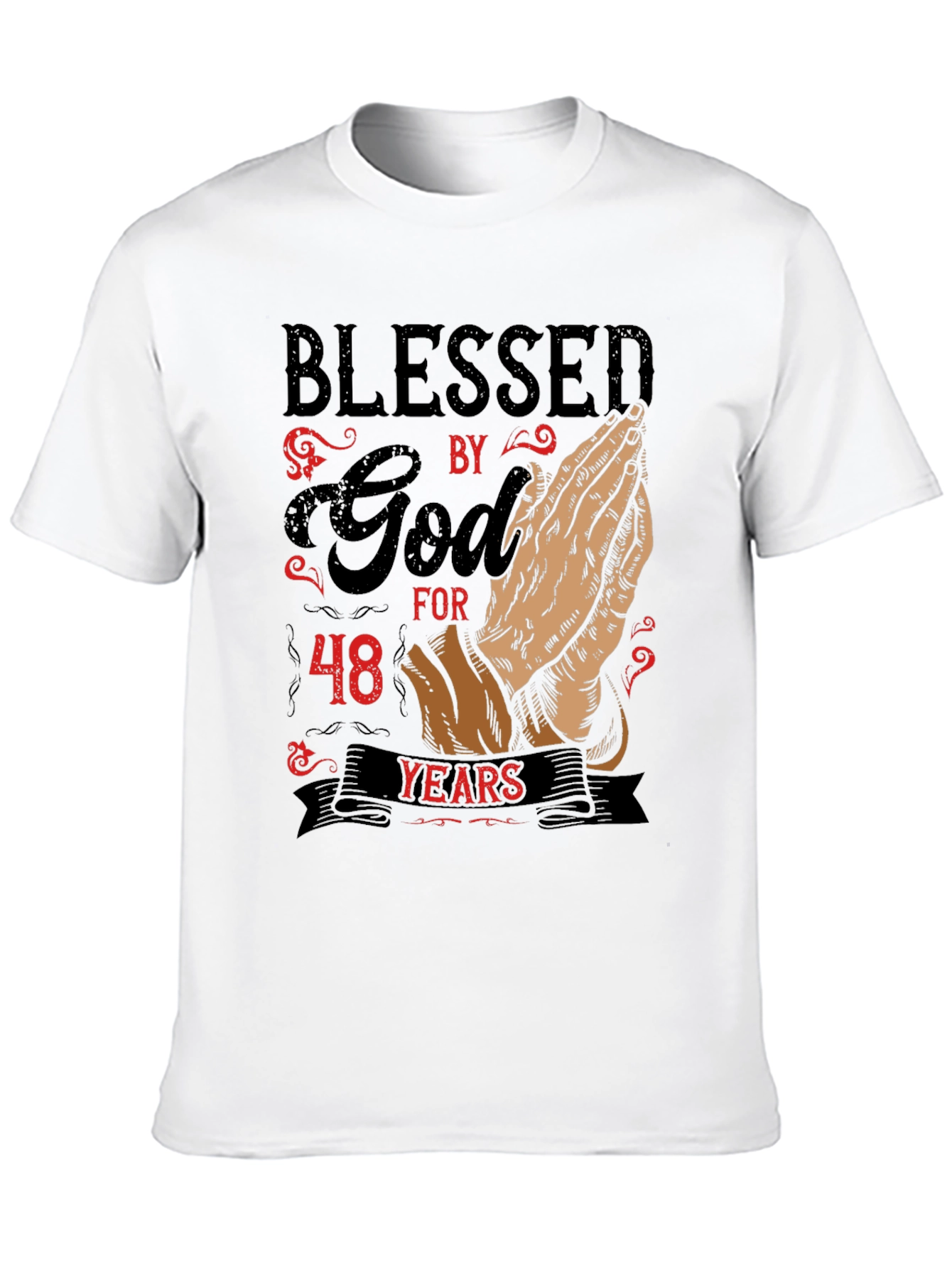 Blessed by God For 48 Years T-Shirt
