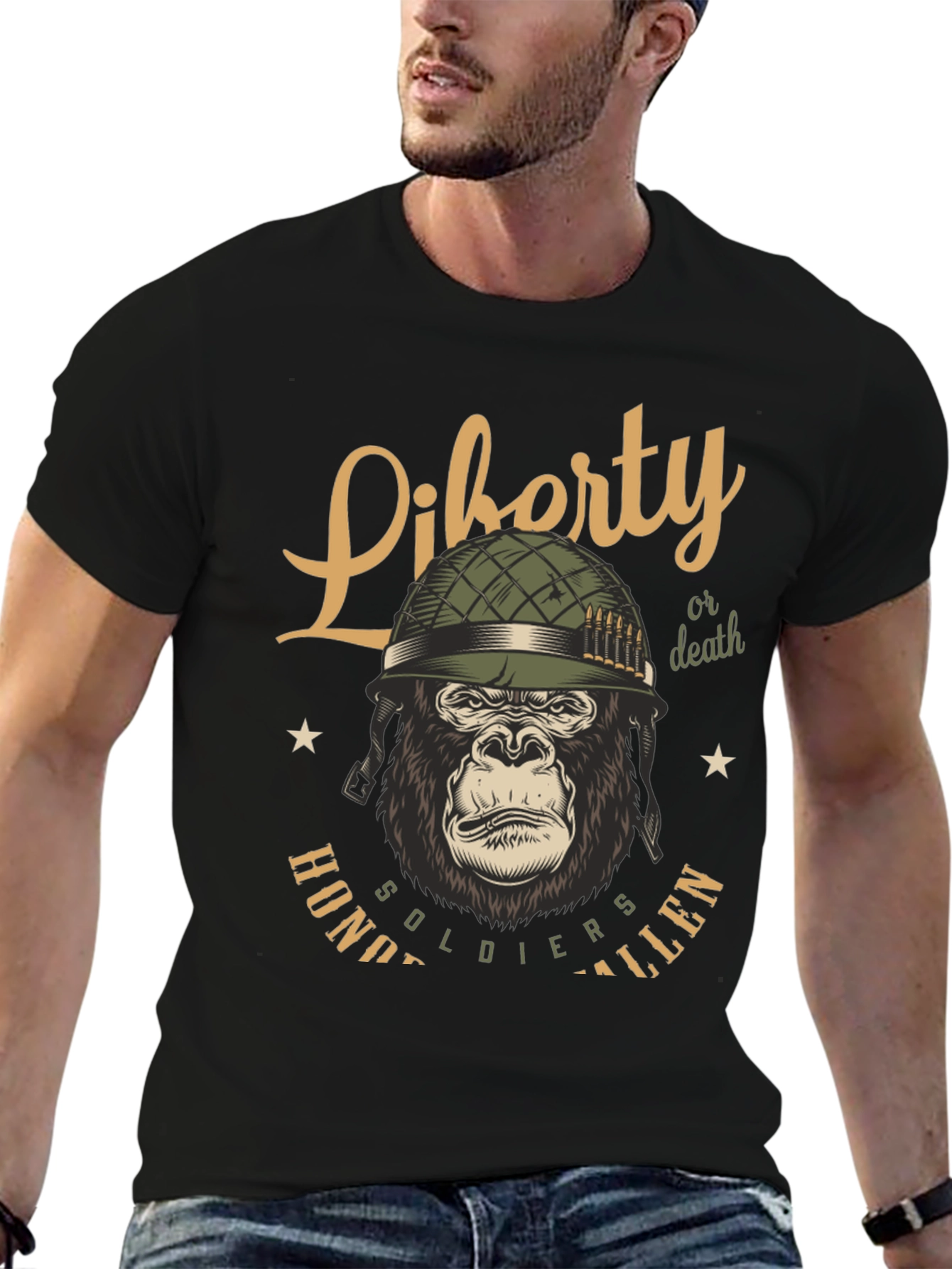 Liberty or Death Gorilla T-Shirt