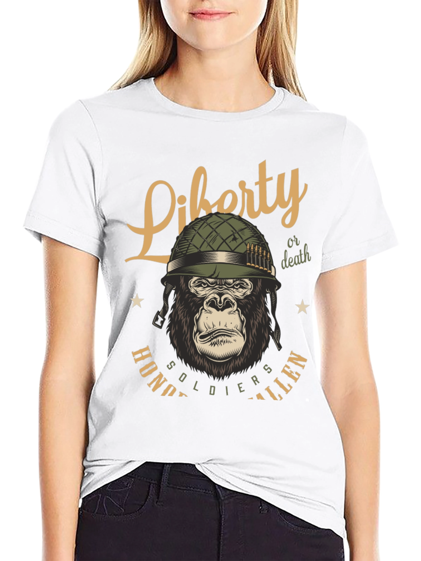 Liberty or Death Gorilla T-Shirt