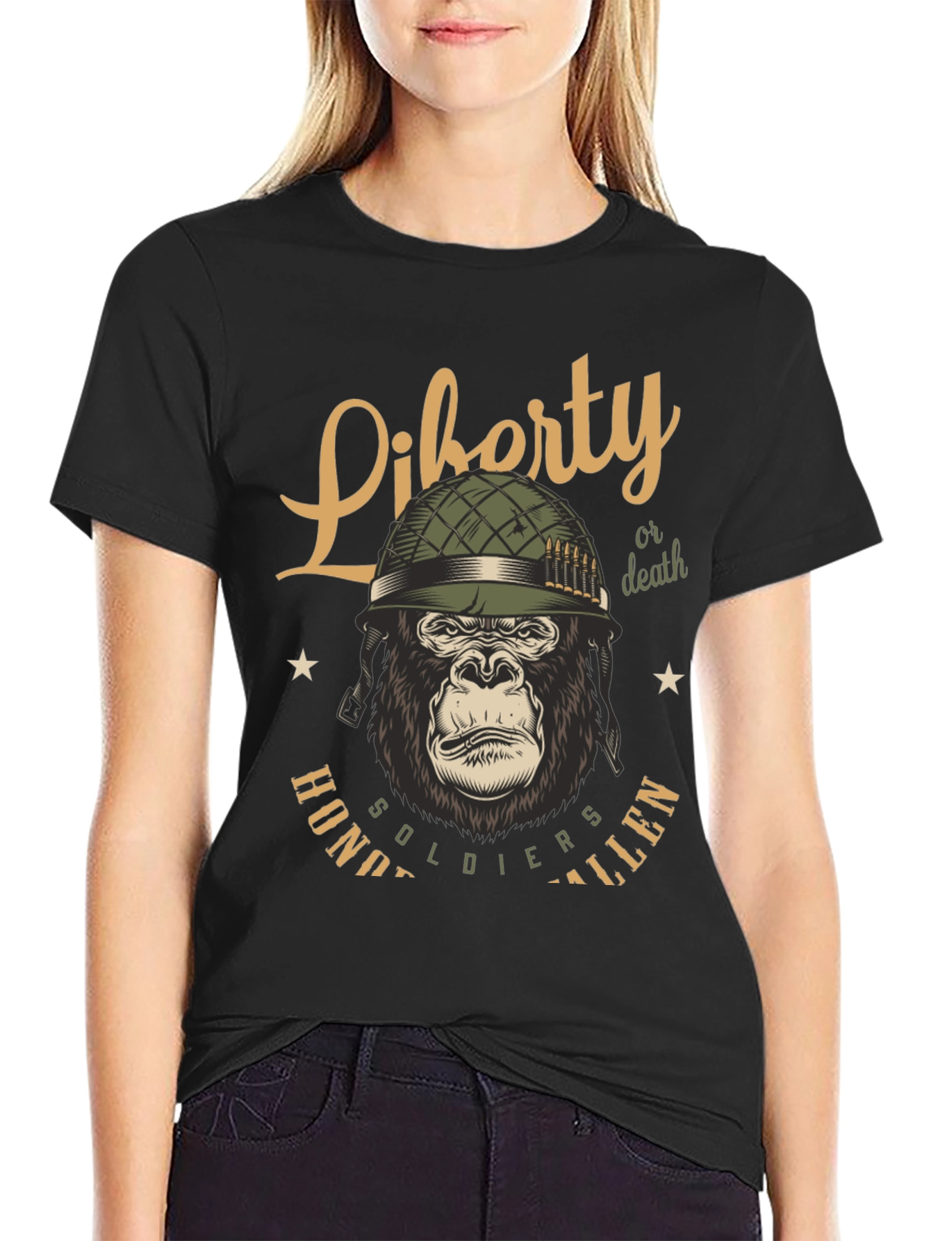 Liberty or Death Gorilla T-Shirt