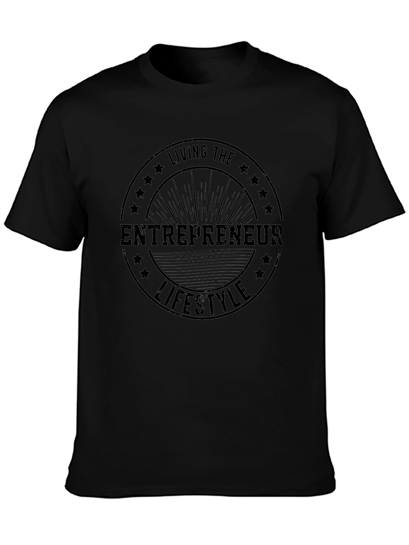 Entrepreneur Lifestyle Black T-Shirt