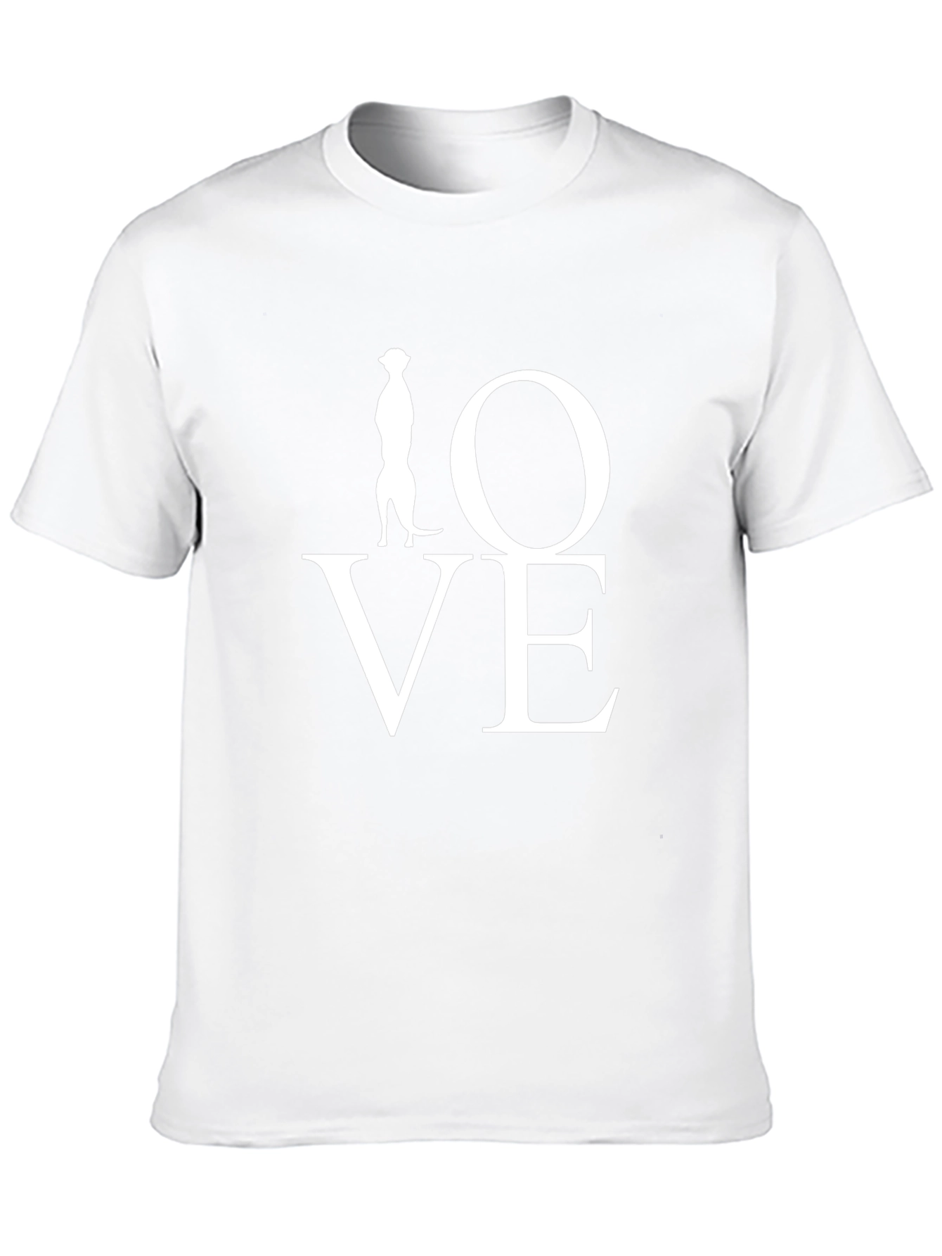 Meerkat Love Black T-Shirt