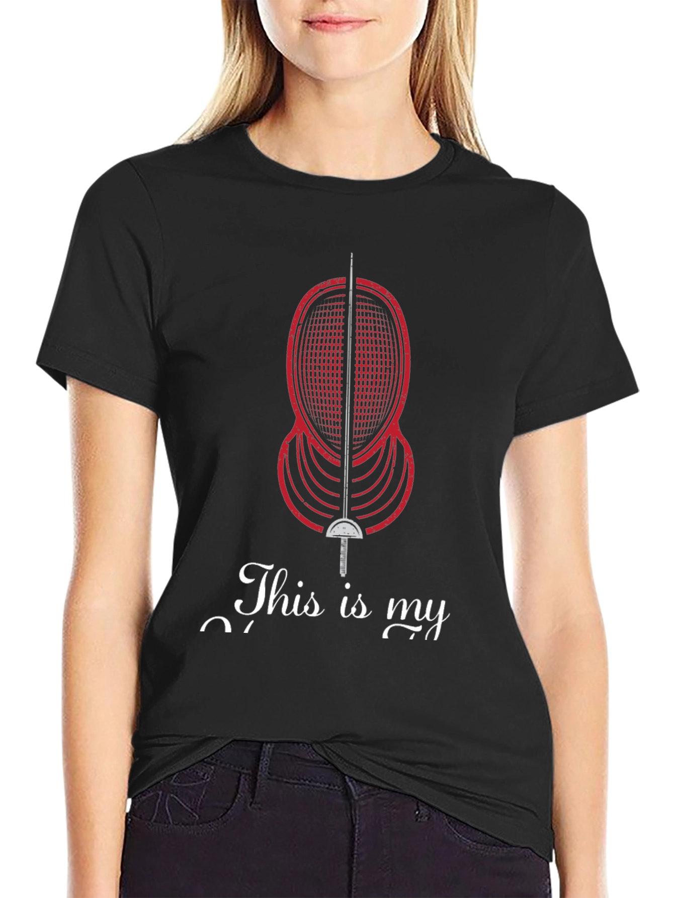 Fencing T-Shirt - This is my Weapon