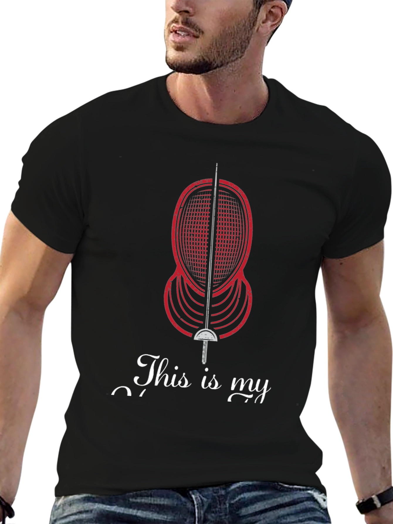 Fencing T-Shirt - This is my Weapon