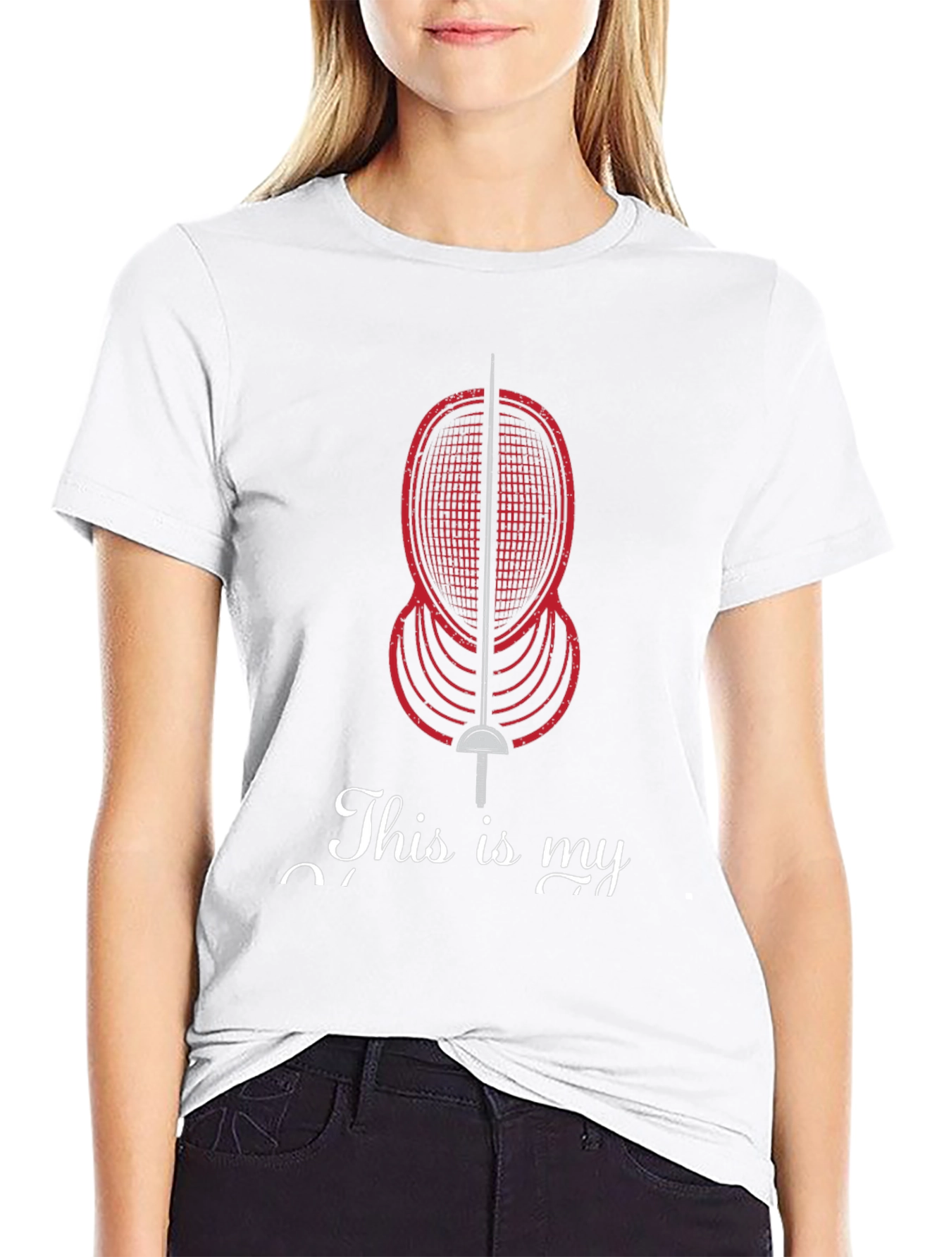 Fencing T-Shirt - This is my Weapon