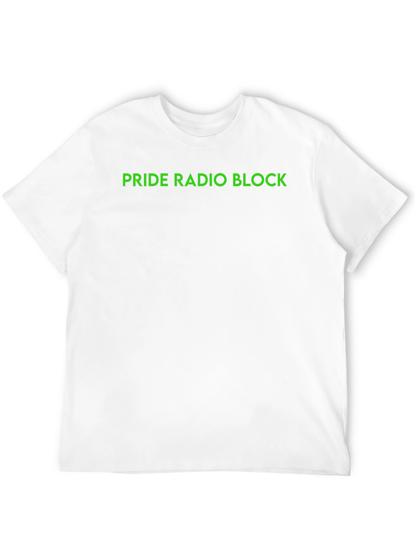 Pride Radio Block Graphic Tee - Black