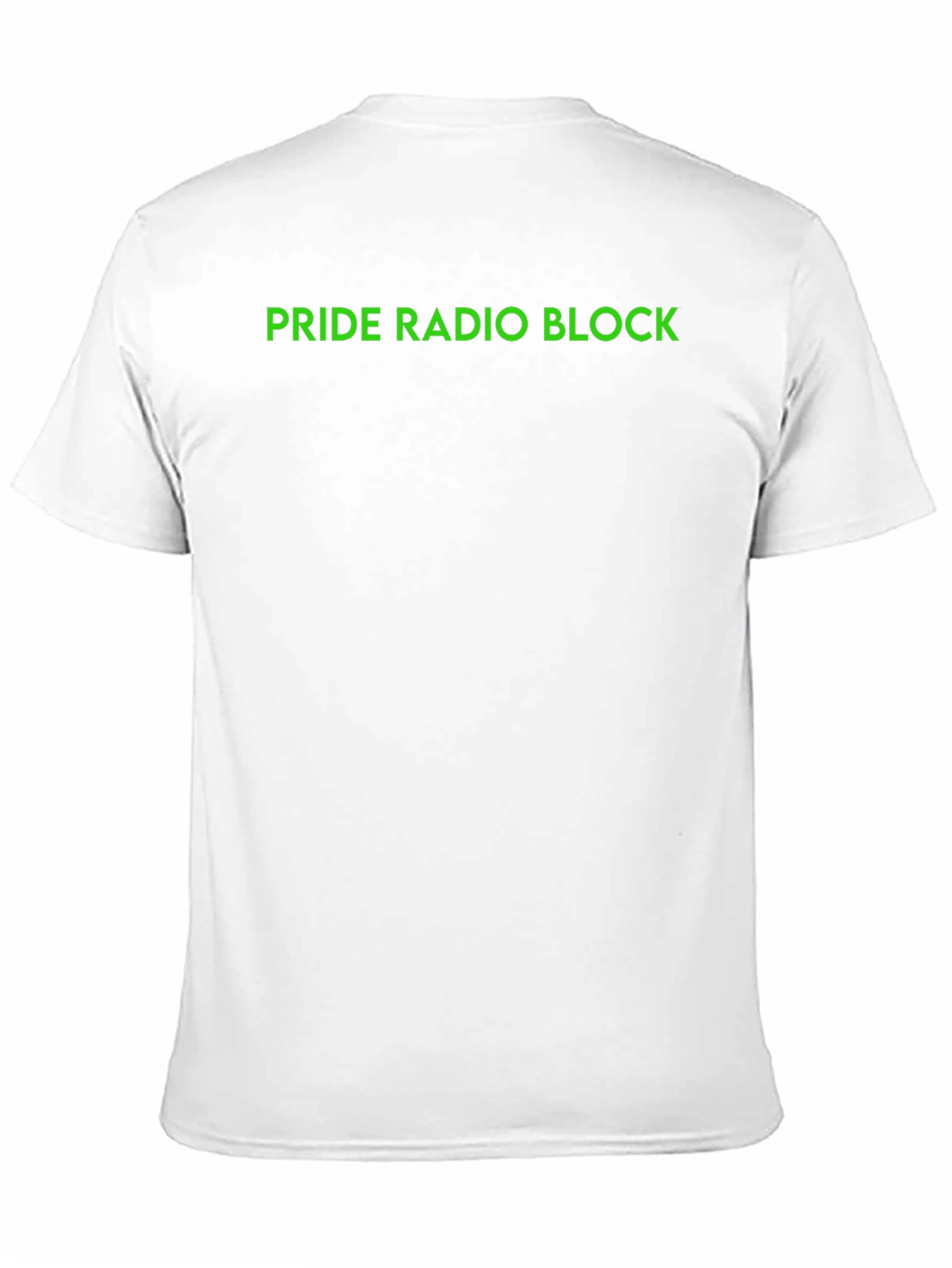 Pride Radio Block Graphic Tee - Black