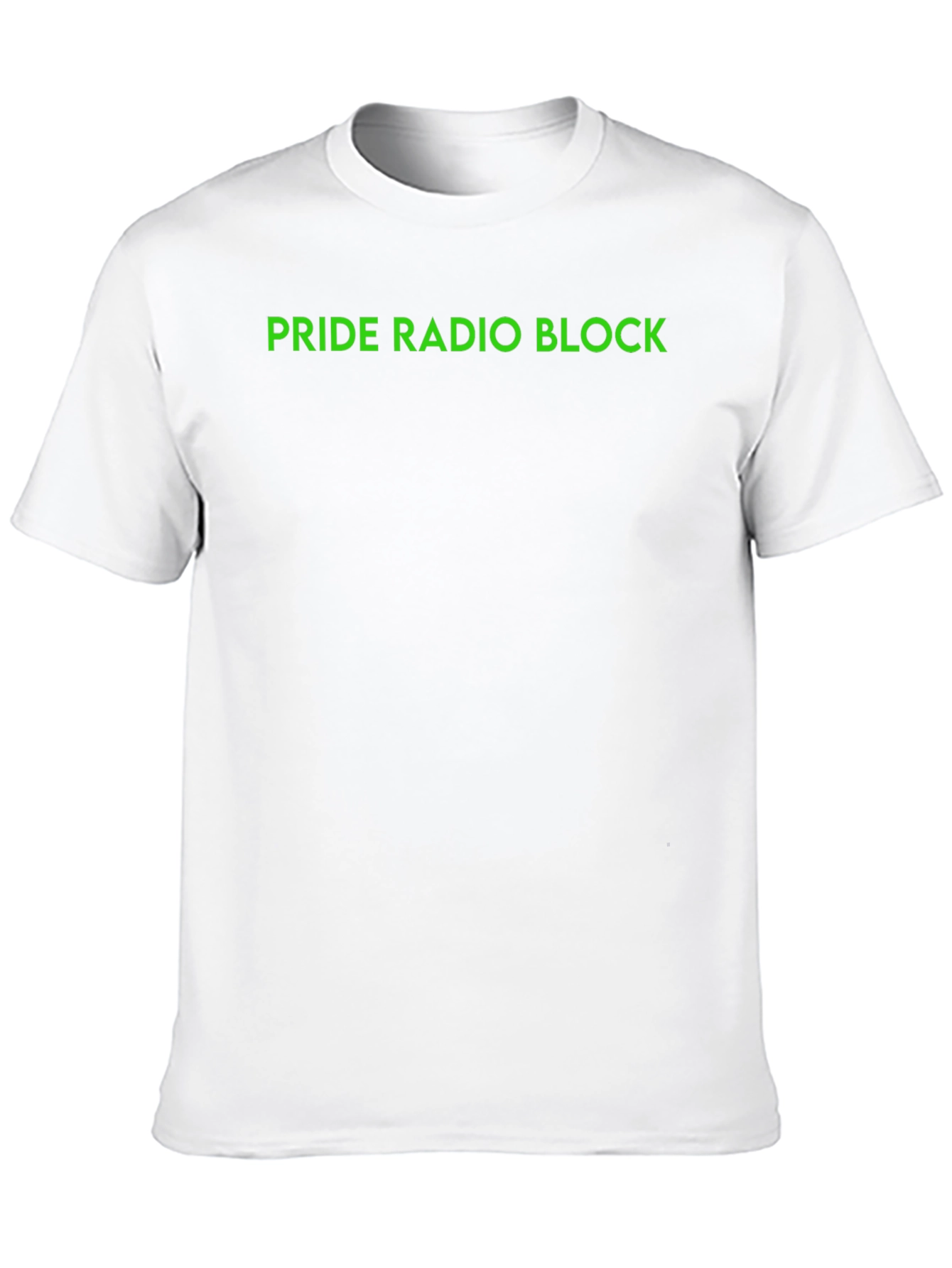 Pride Radio Block Graphic Tee - Black