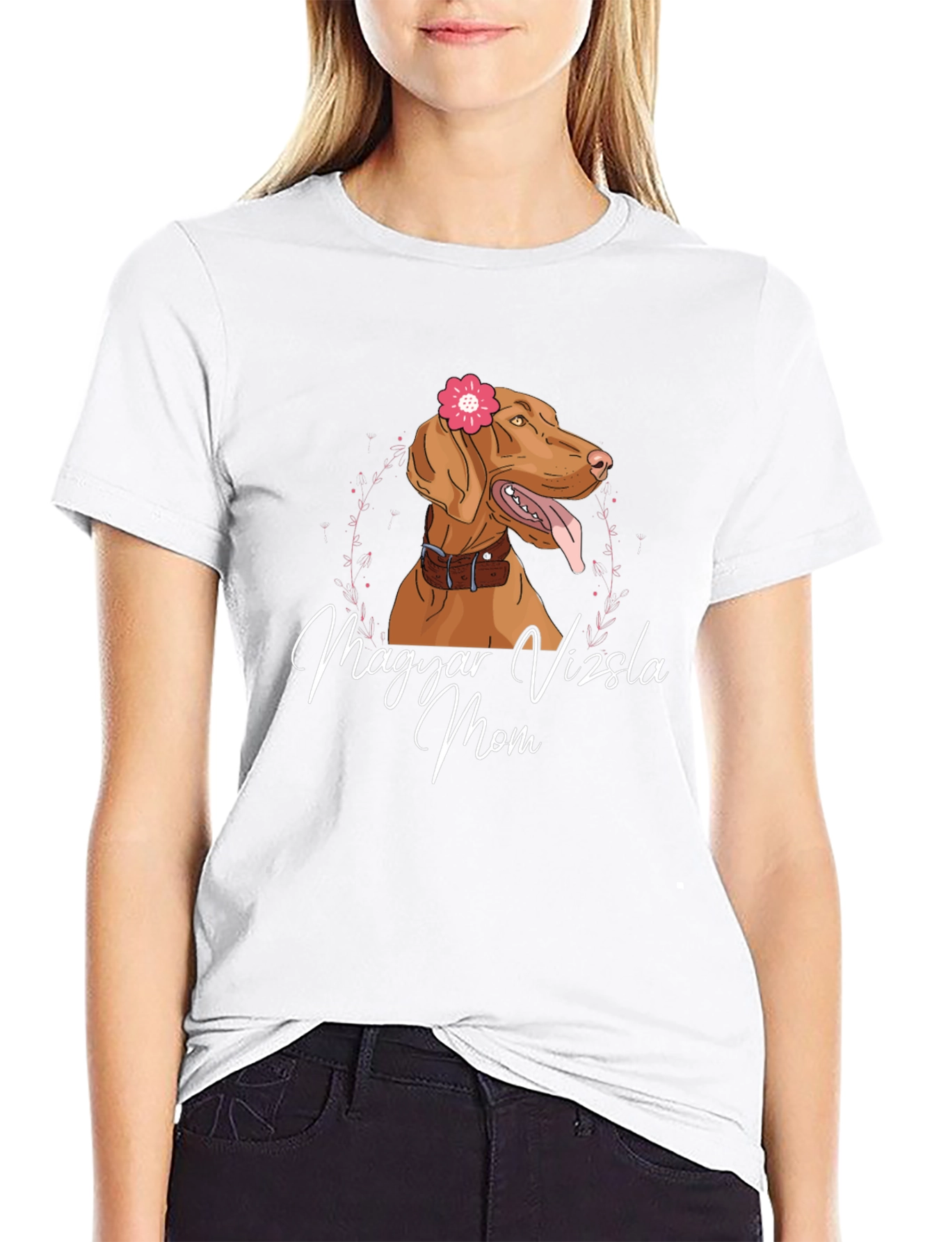 Magyar Vizsla Mom T-Shirt - Dog Lover Tee