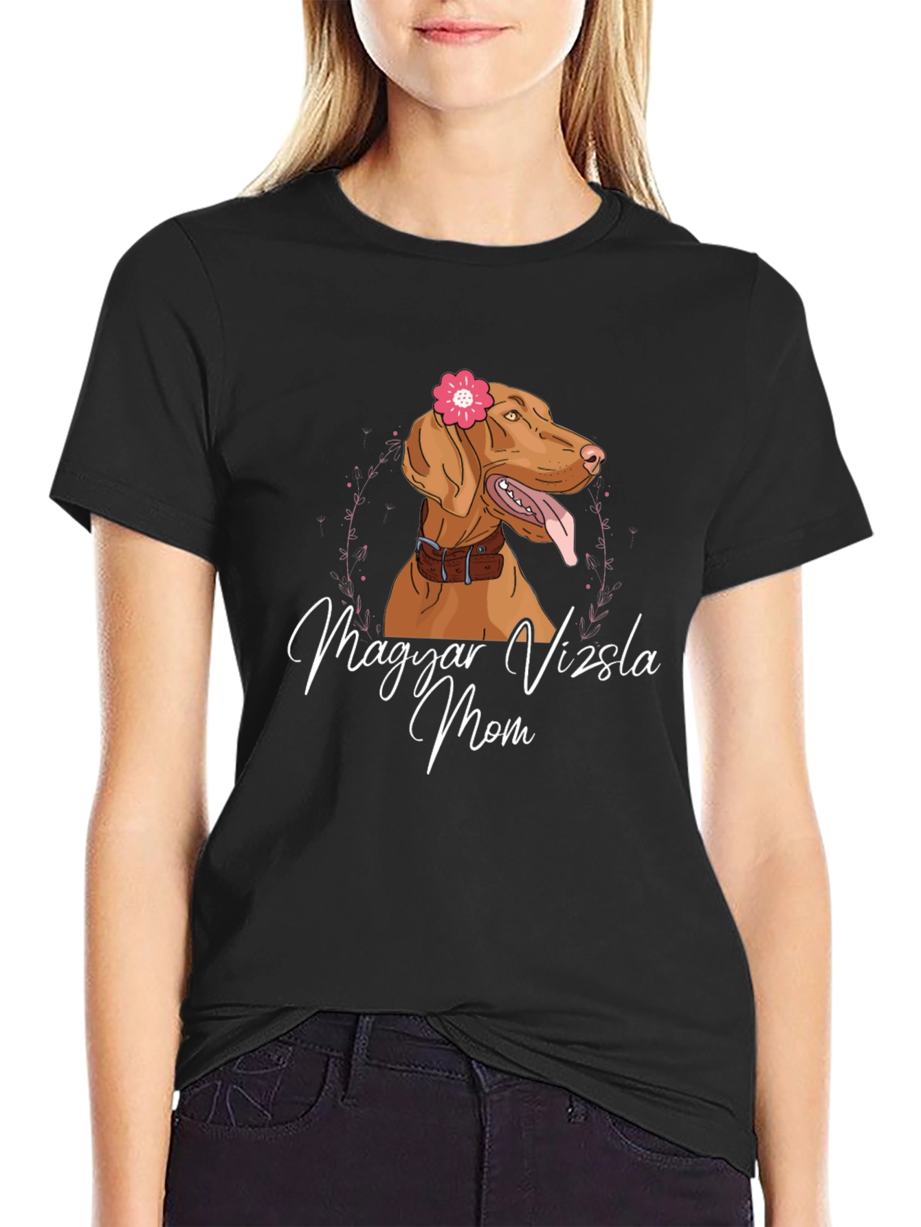 Magyar Vizsla Mom T-Shirt - Dog Lover Tee