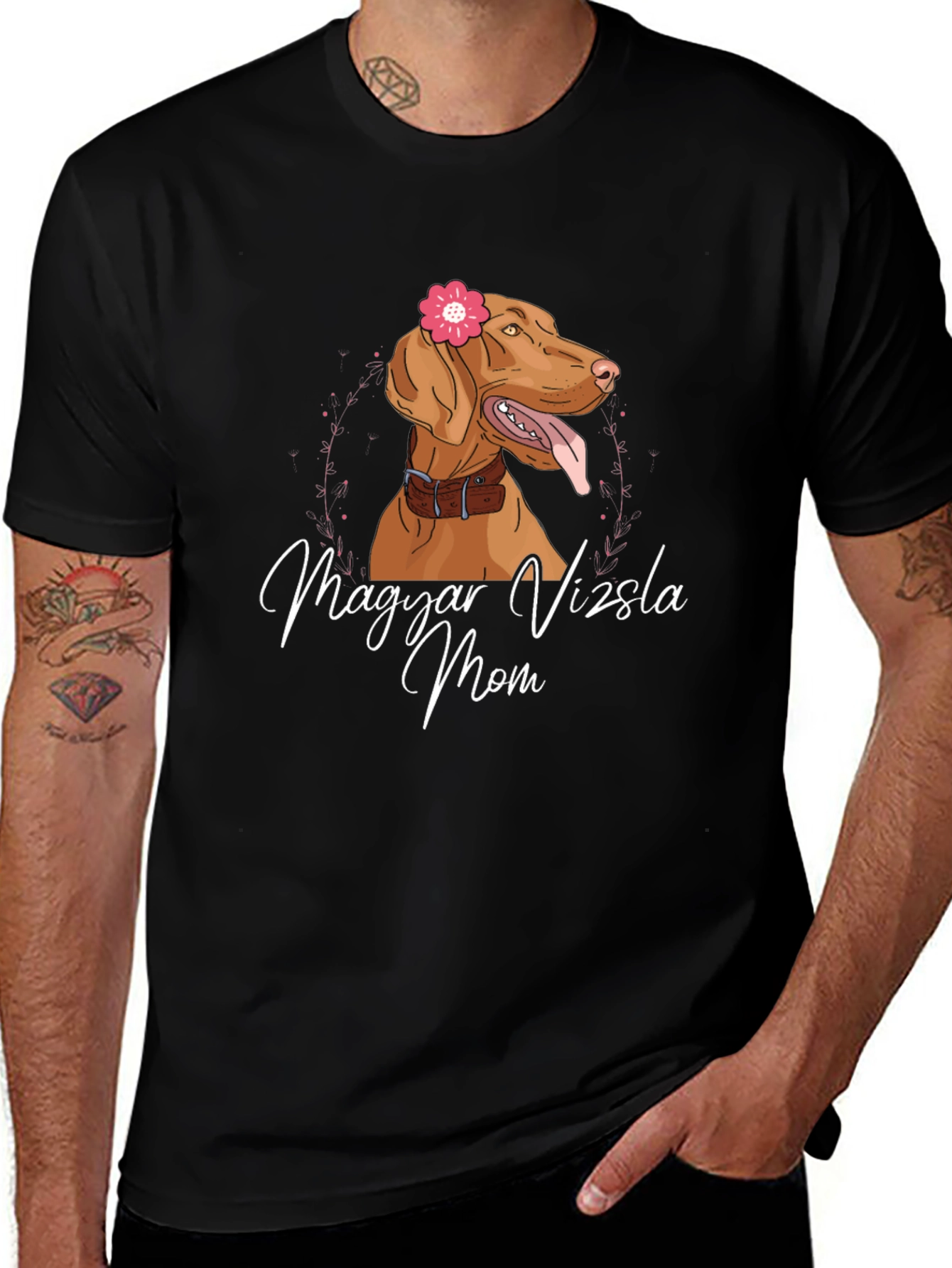 Magyar Vizsla Mom T-Shirt - Dog Lover Tee