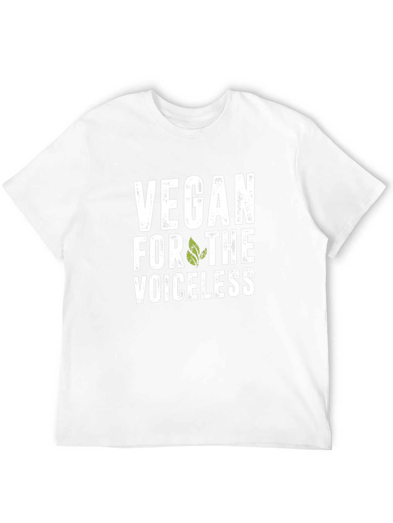 Vegan for the Voiceless Graphic Tee - Black