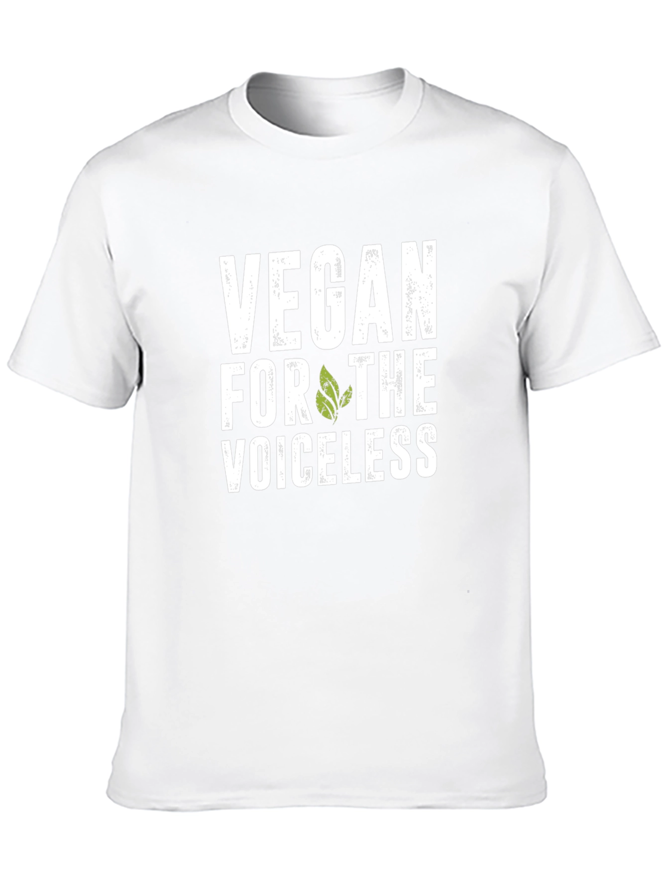 Vegan for the Voiceless Graphic Tee - Black