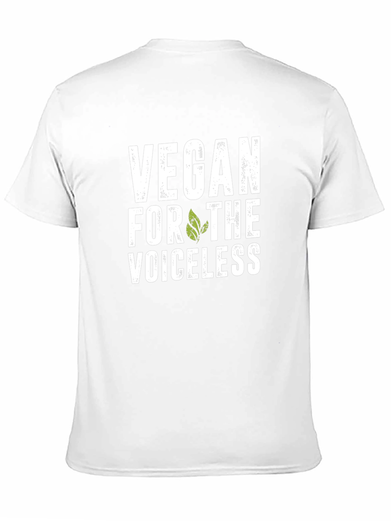 Vegan for the Voiceless Graphic Tee - Black