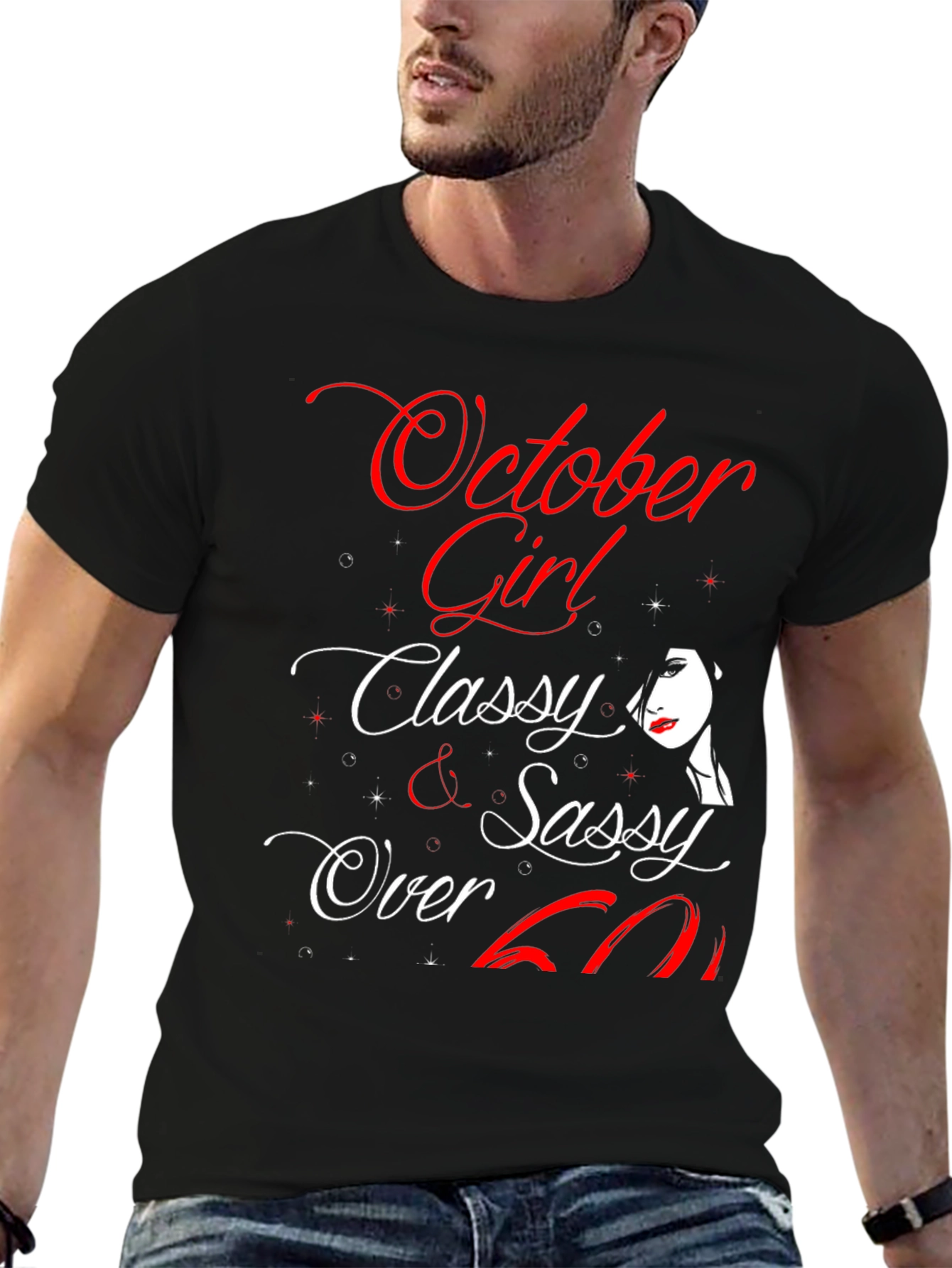 October Girl Classy Sassy Over 60 Birthday T-Shirt