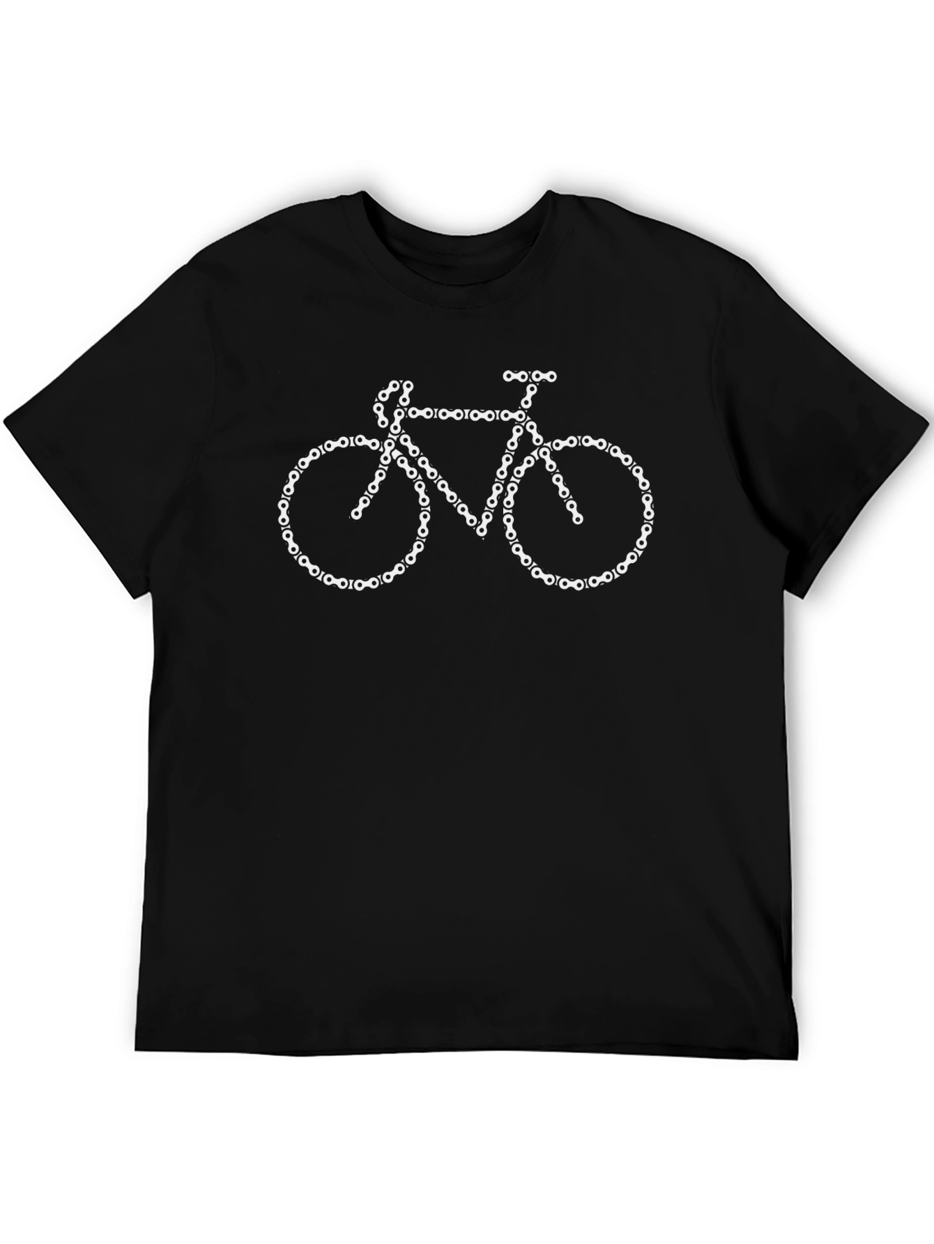 Chain Bike Graphic Tee - Black