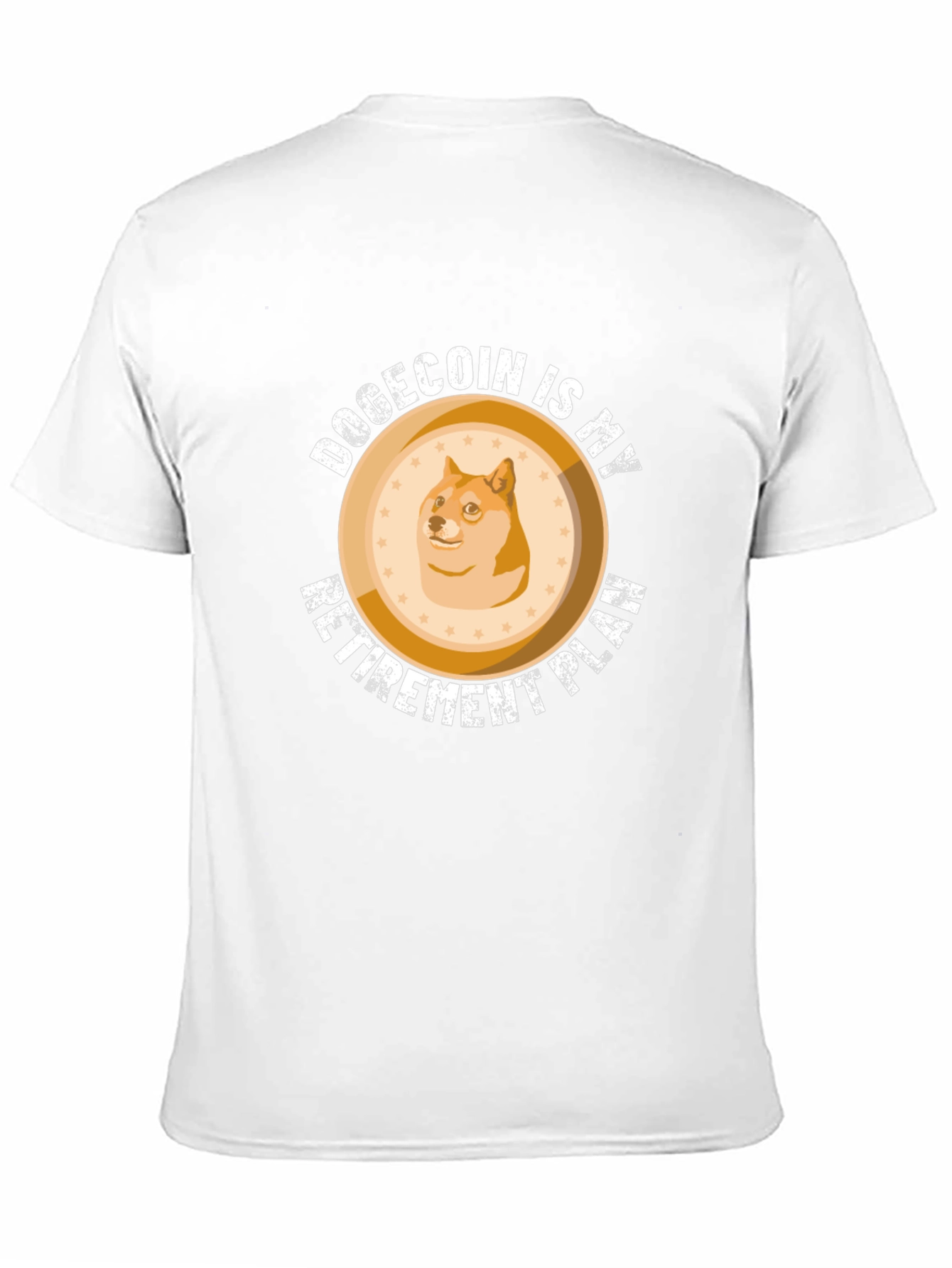 Dogecoin Retirement Plan Black T-Shirt