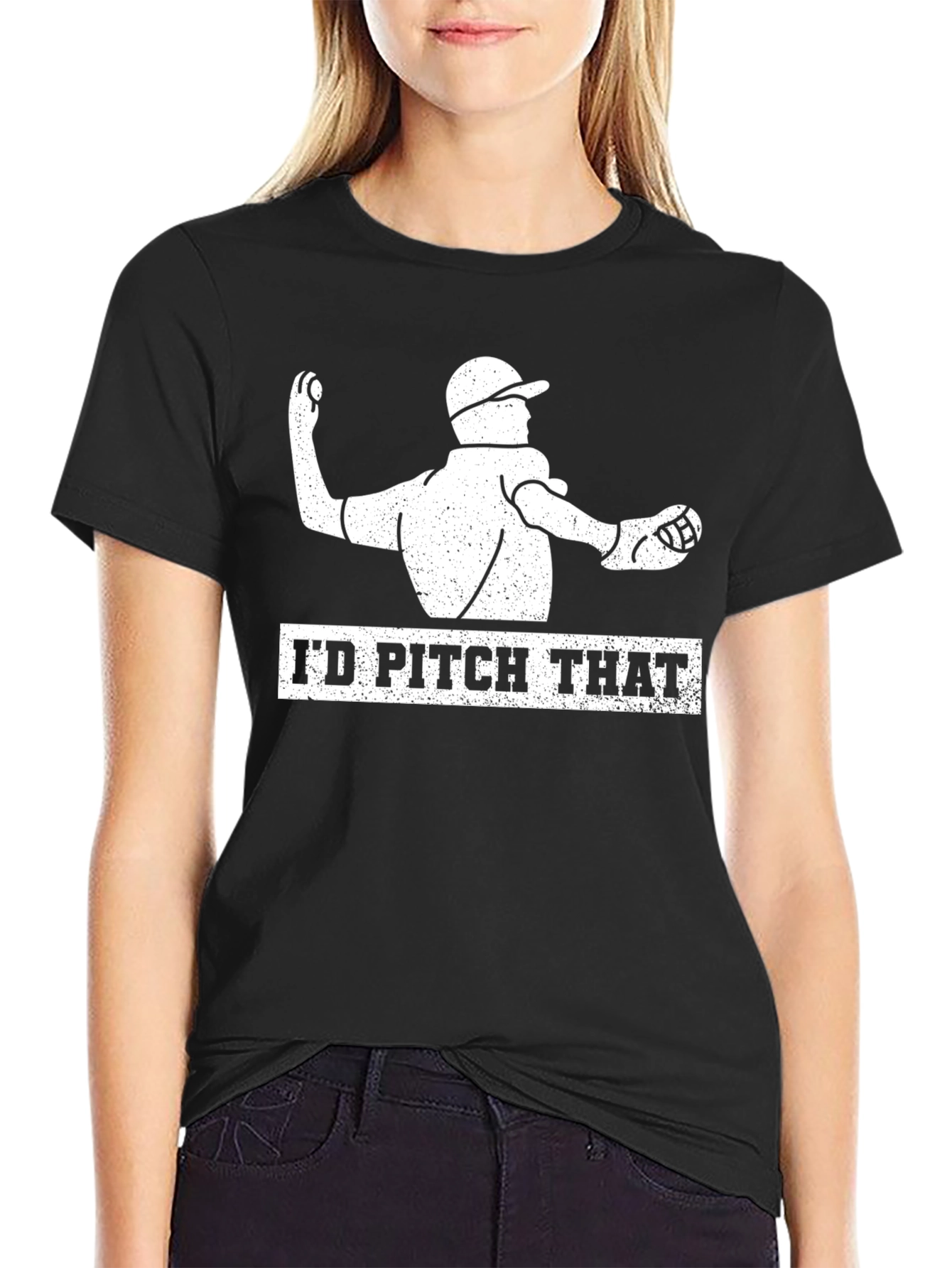 Id Pitch That T-Shirt - Baseball Lovers Tee