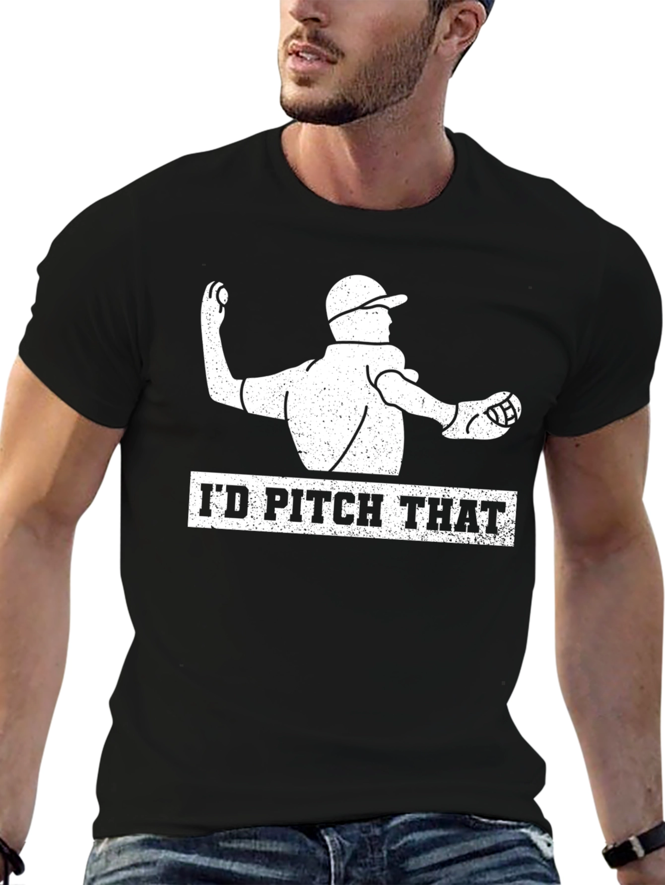 Id Pitch That T-Shirt - Baseball Lovers Tee