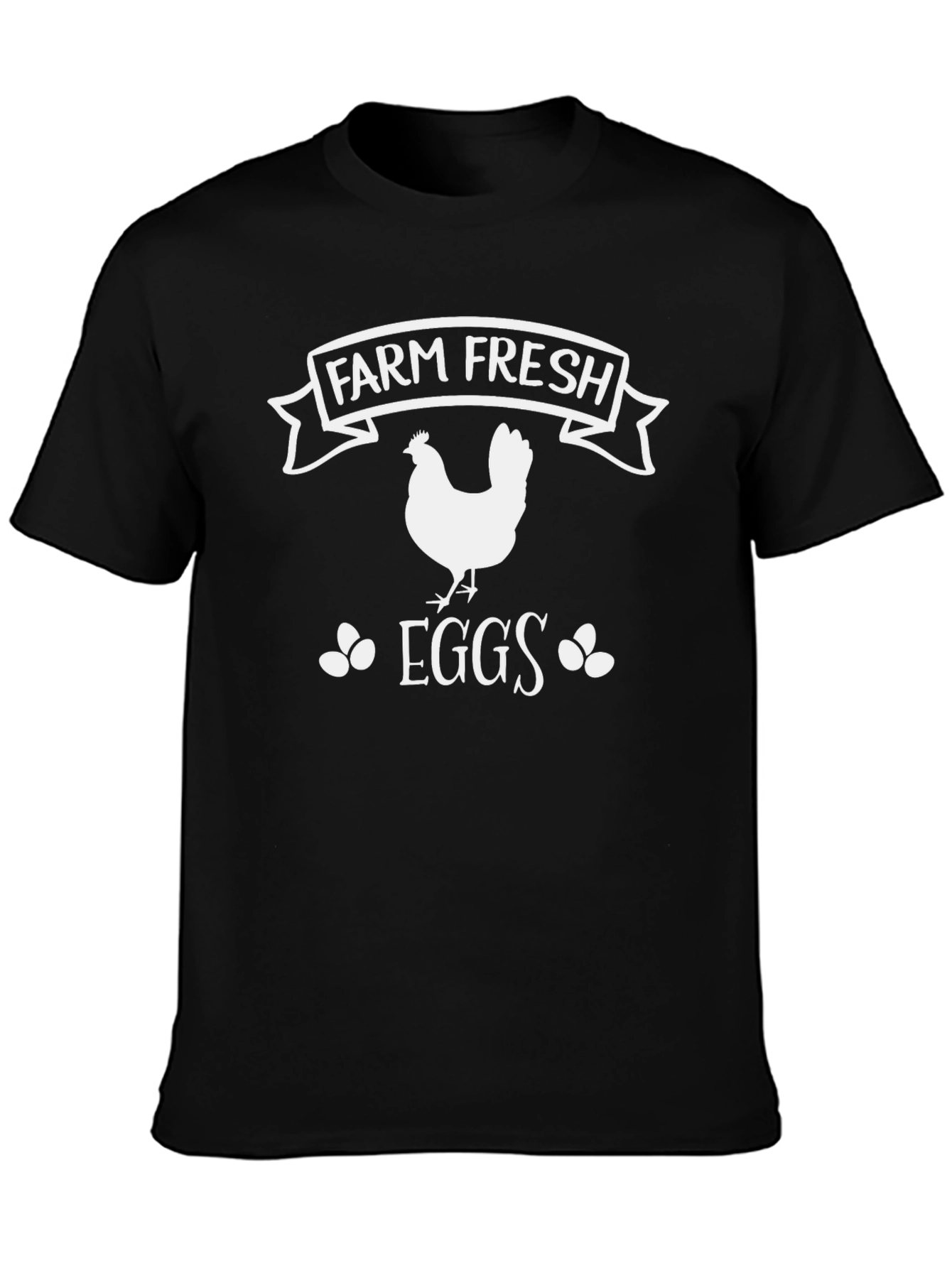 Farm Fresh Eggs Graphic T-Shirt