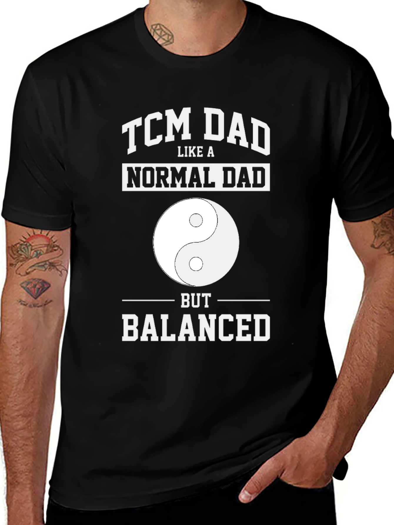 TCM Dad Shirt - Balanced Funny Fathers Day Tee