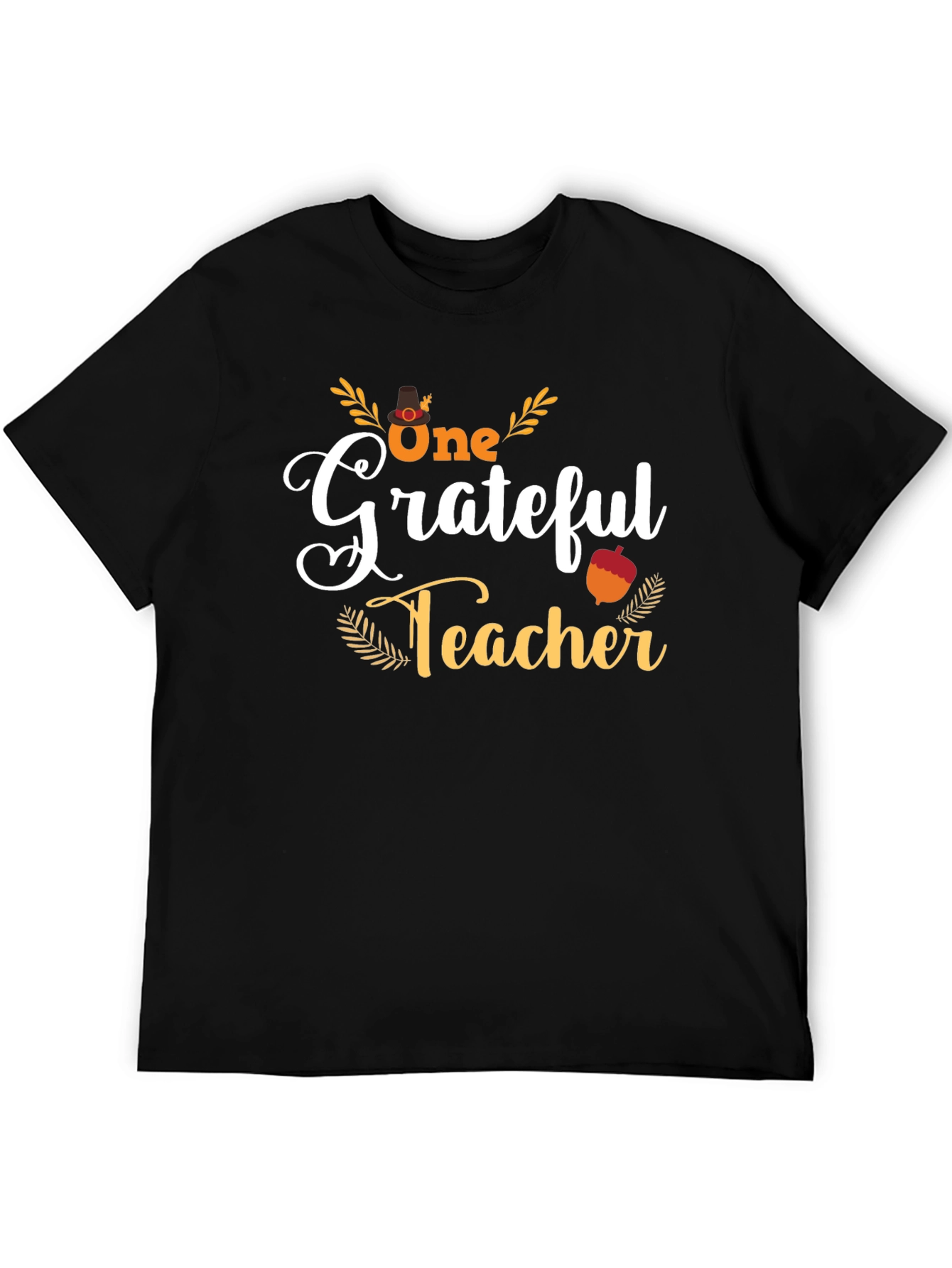 Grateful Teacher Black T-Shirt