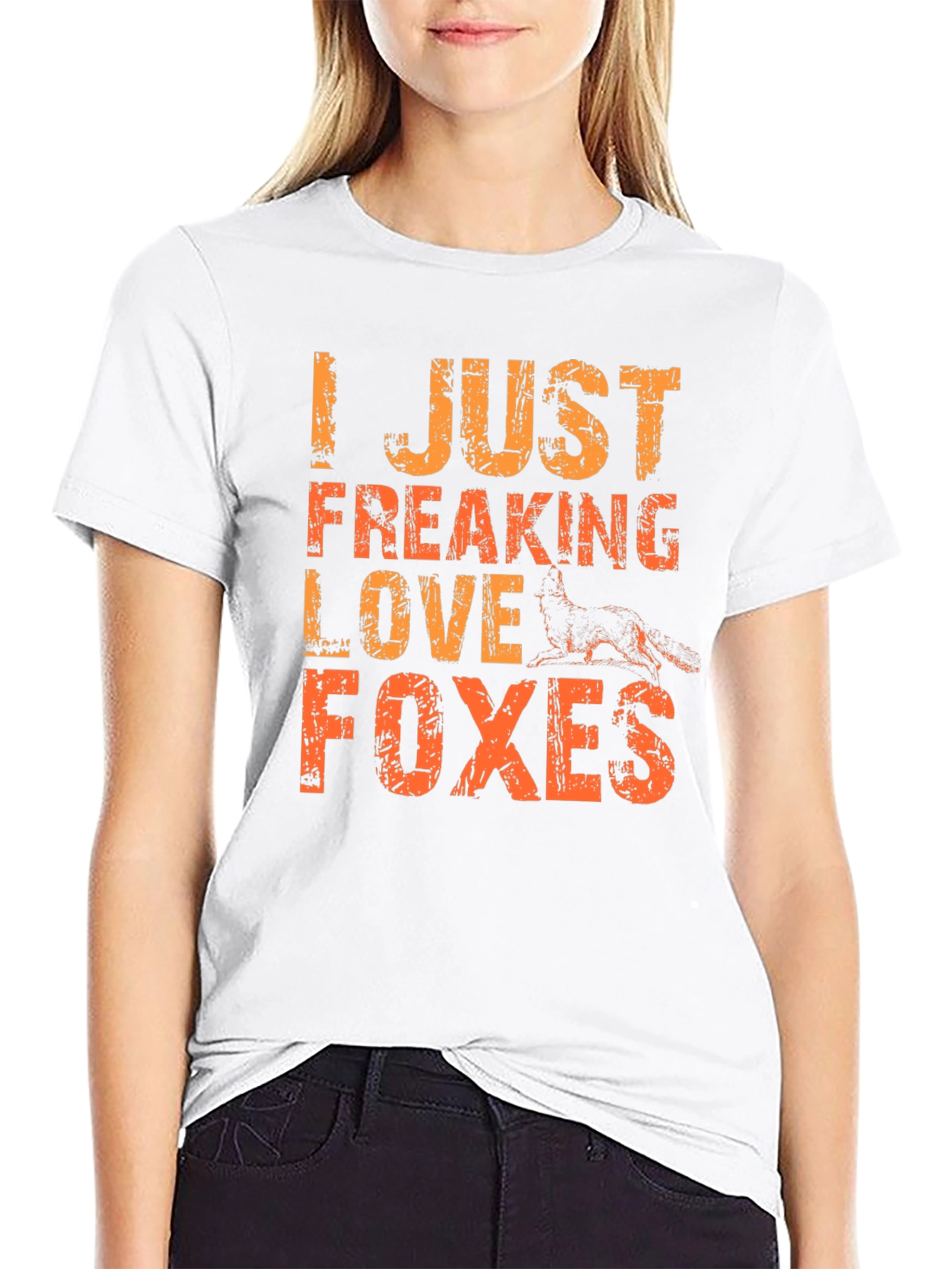 I Love Foxes Graphic T-Shirt