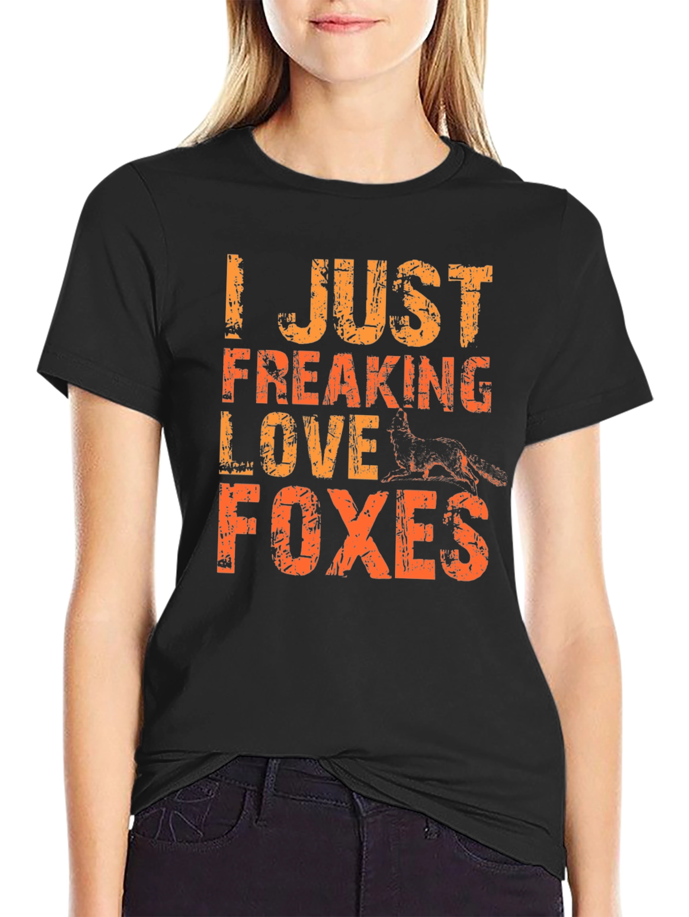 I Love Foxes Graphic T-Shirt
