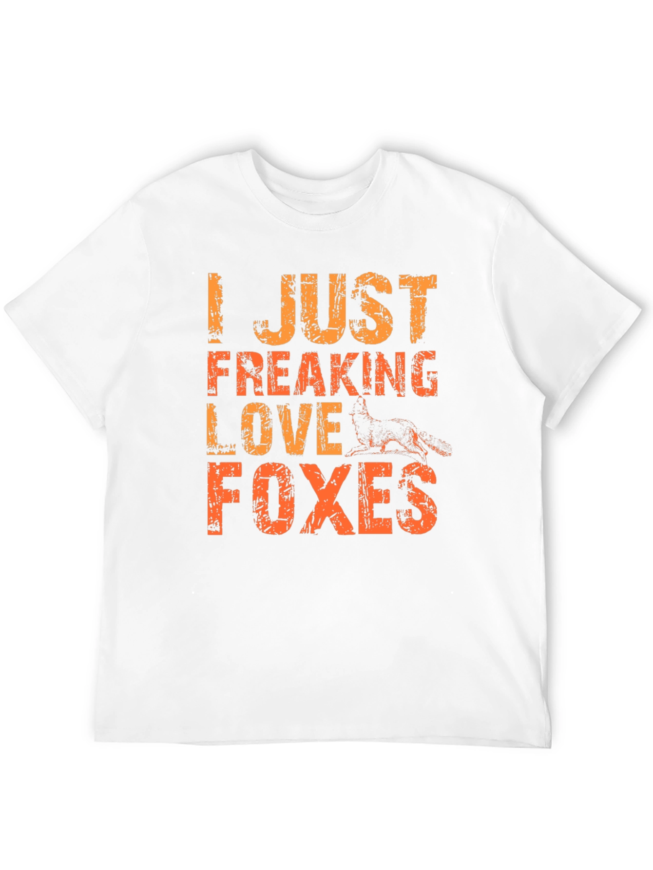 I Love Foxes Graphic T-Shirt