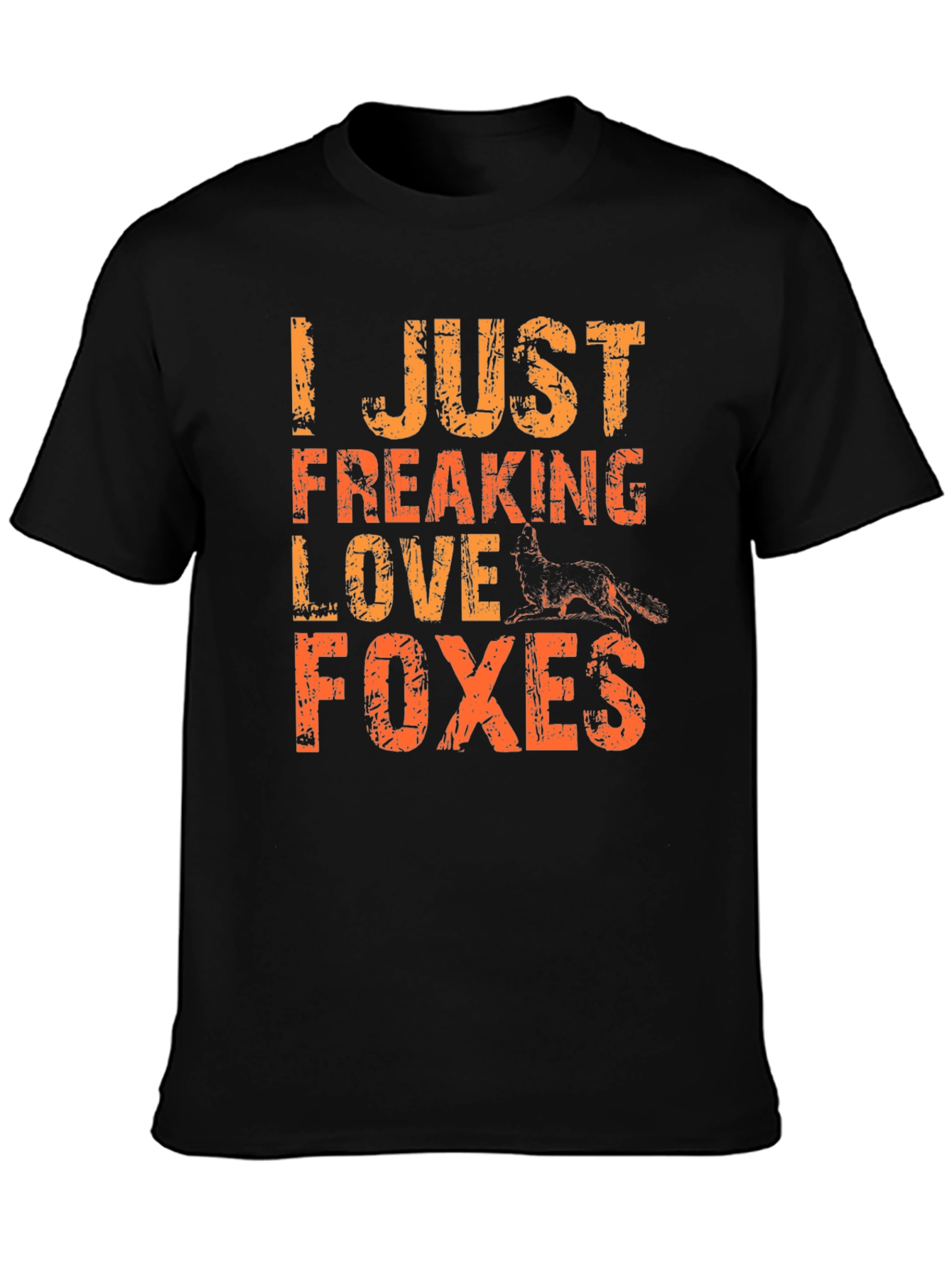 I Love Foxes Graphic T-Shirt
