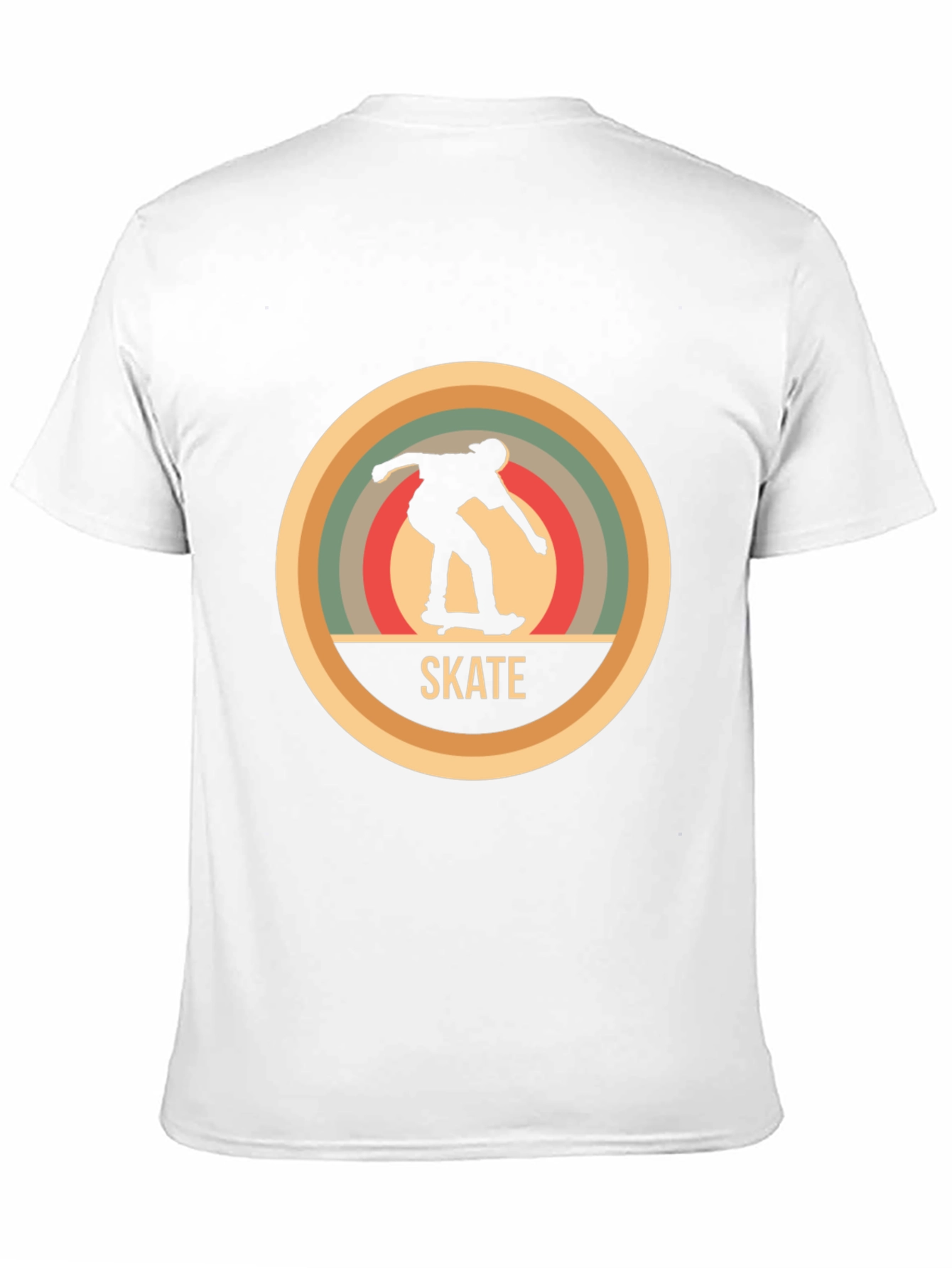 Retro Skate T-Shirt - Stylish Skateboarder Tee