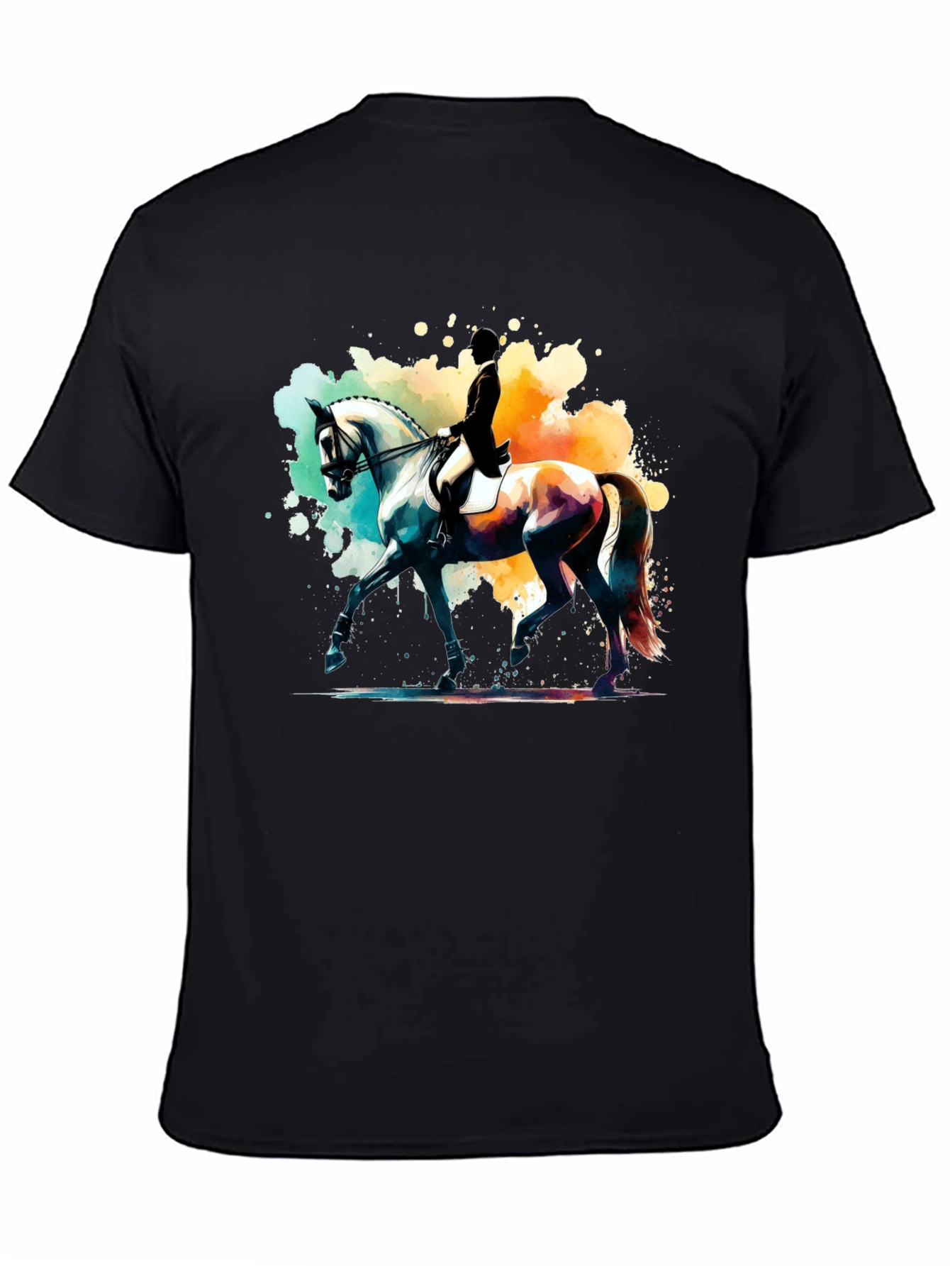 Equestrian Watercolor Graphic Tee