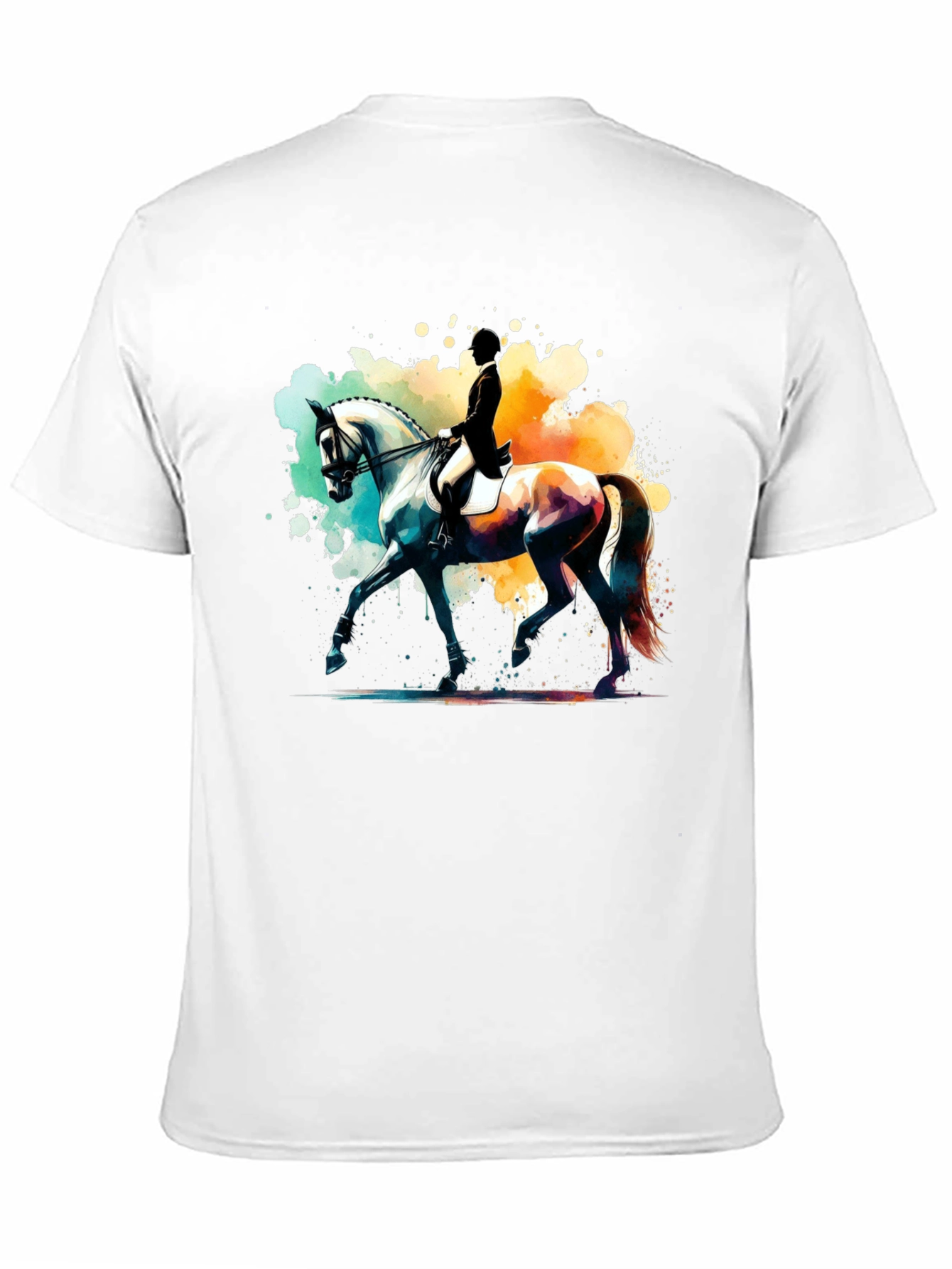 Equestrian Watercolor Graphic Tee