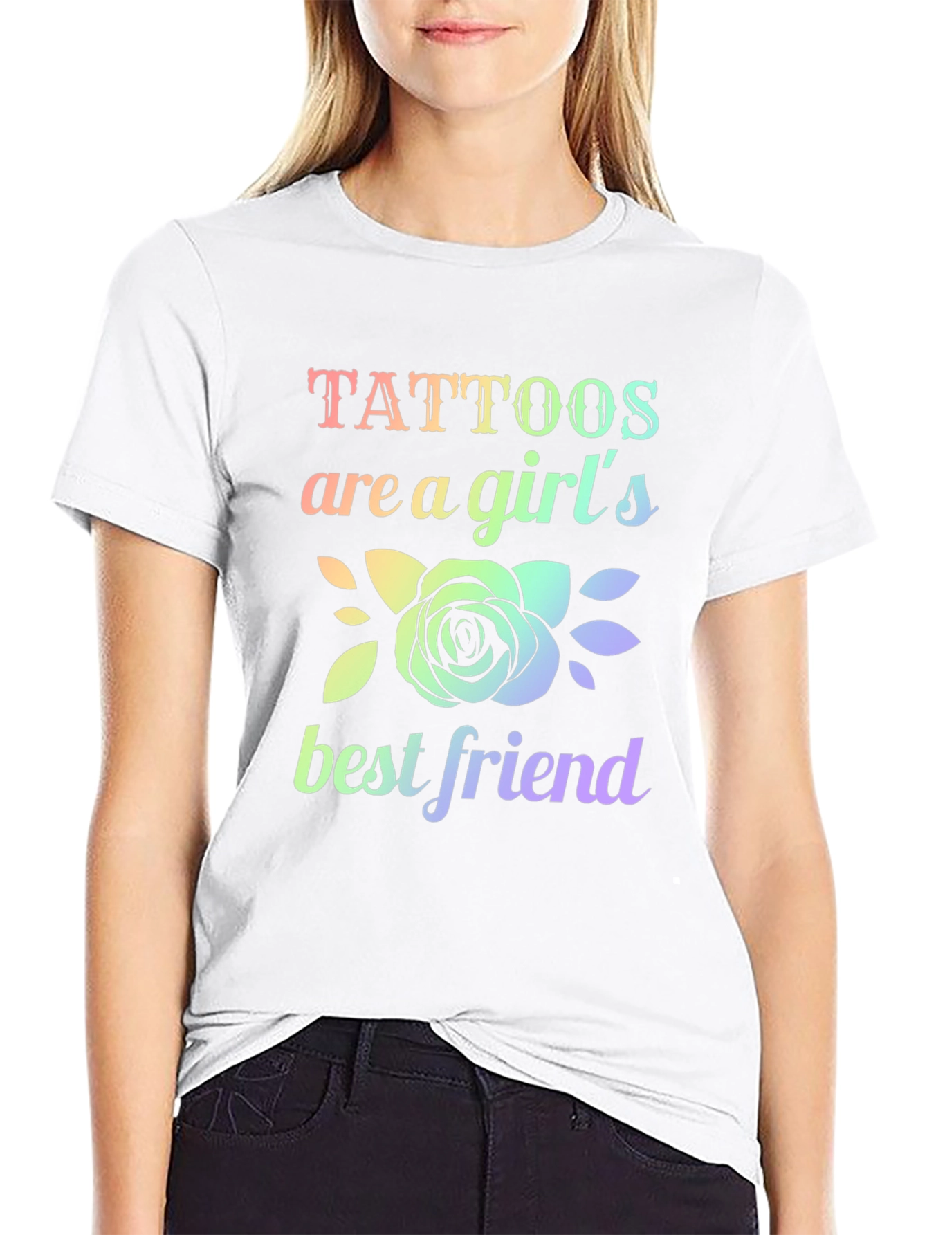 Tattoos Girls Best Friend Graphic Tee
