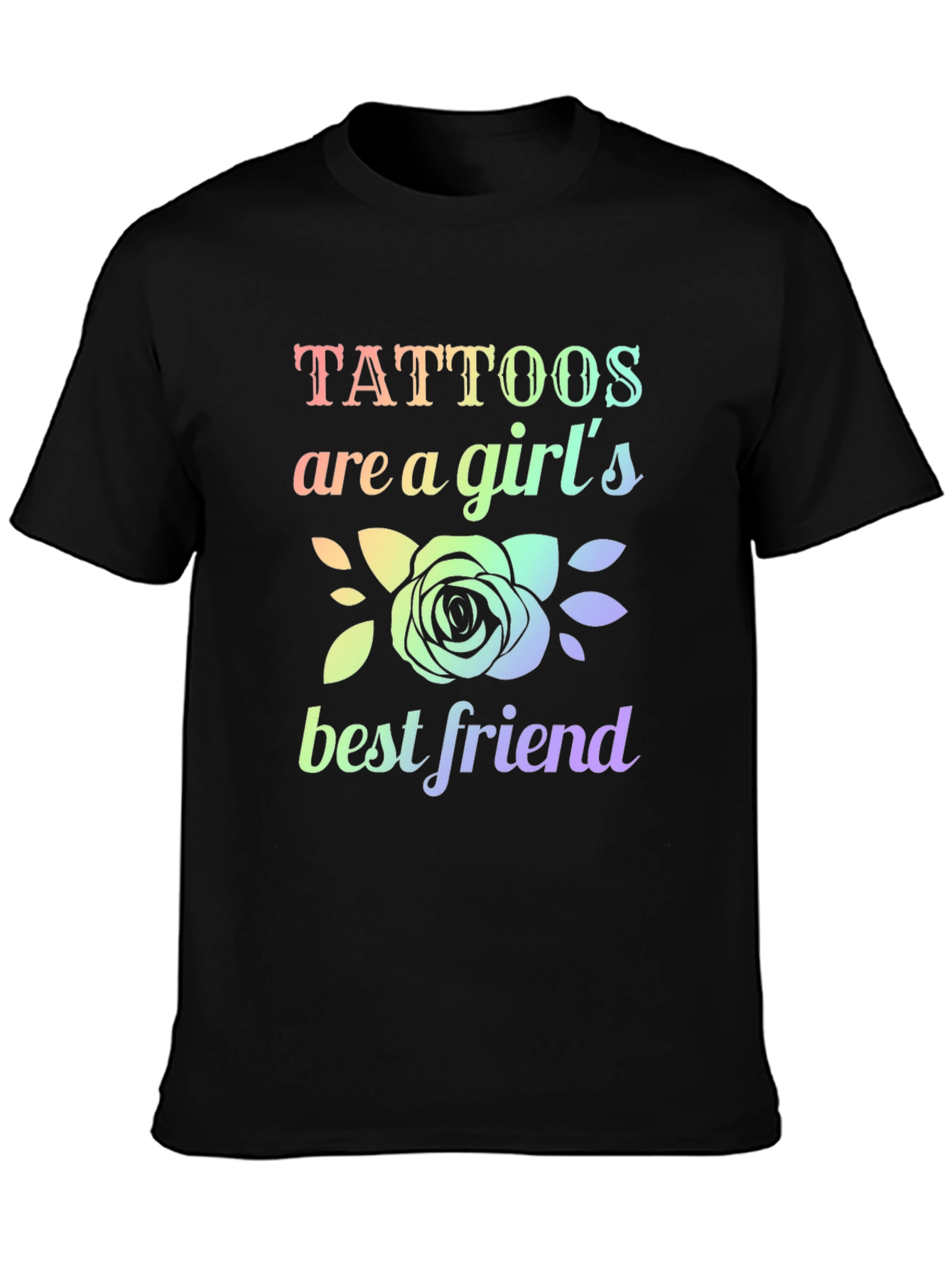 Tattoos Girls Best Friend Graphic Tee