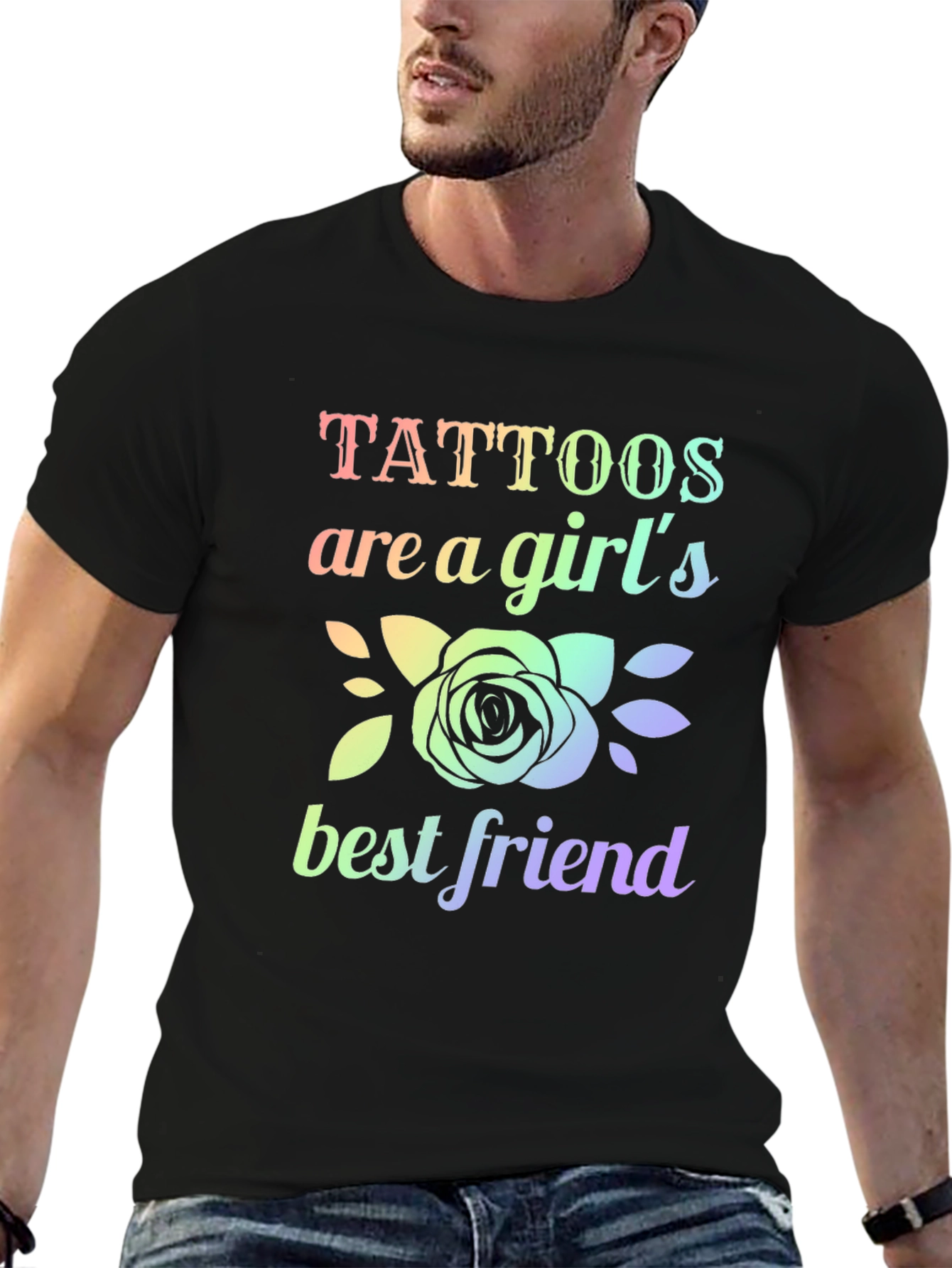 Tattoos Girls Best Friend Graphic Tee