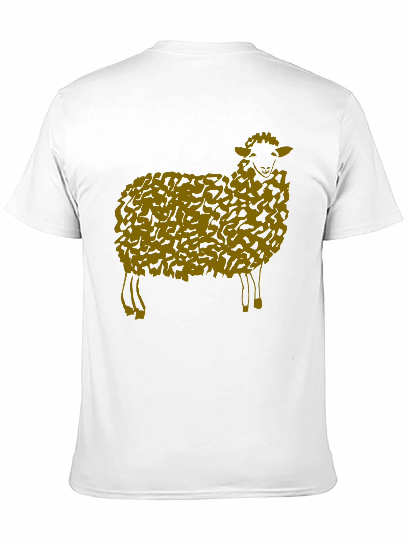 Sheep Graphic Black T-Shirt